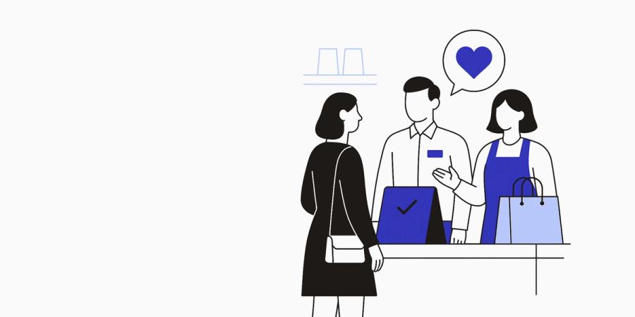 Customer Service Excellence in Retail template — course template preview