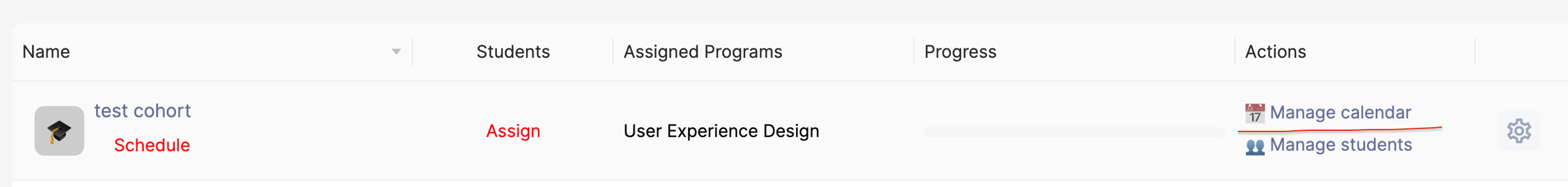 4️⃣ Create a new cohort & set a calendar for it 📅 — How to Create a Cohort Based Course