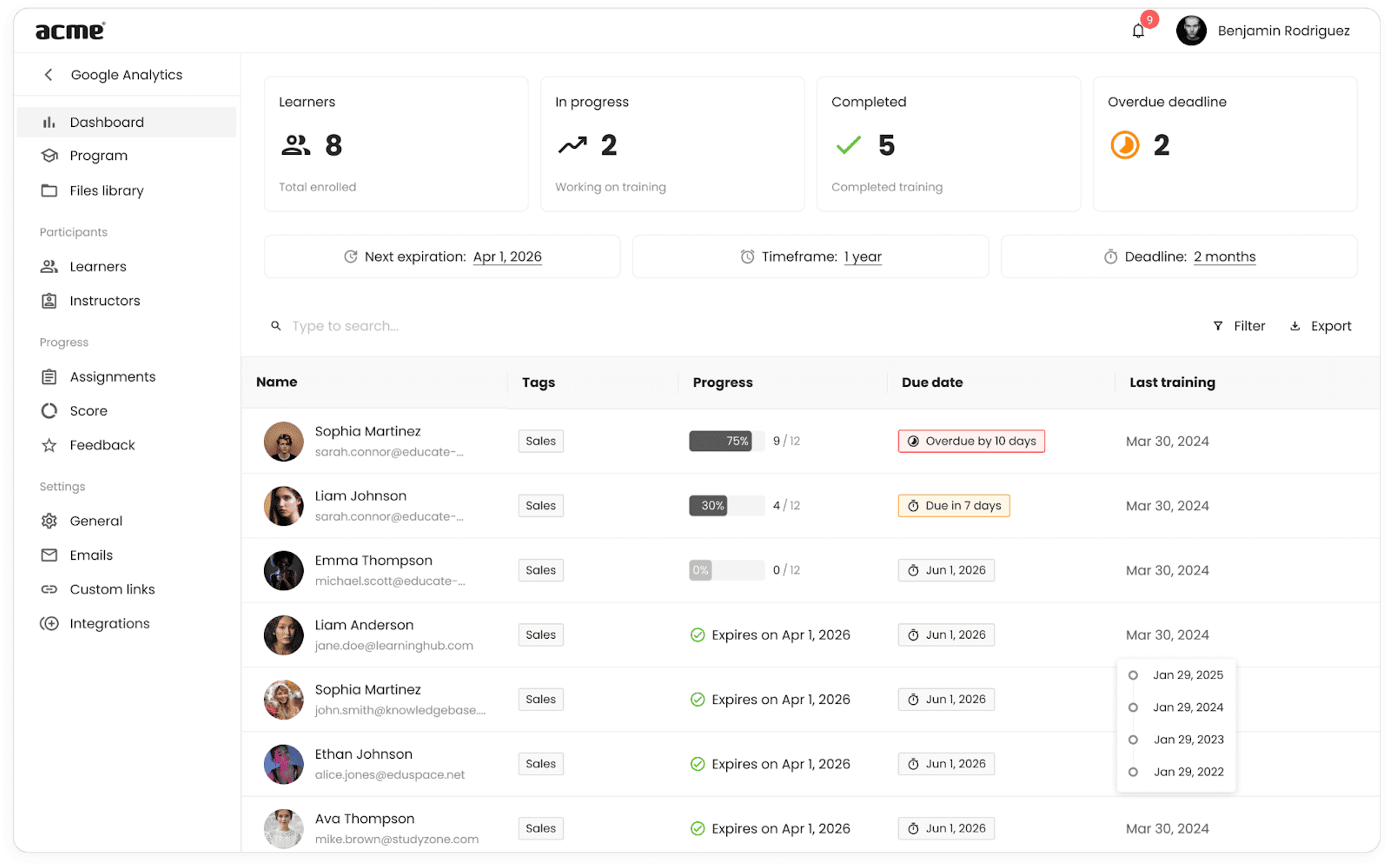 EducateMe for Compliance Training