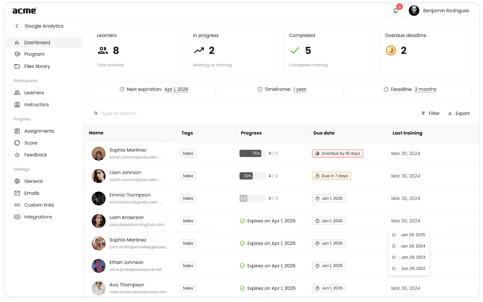 EducateMe for Compliance Training