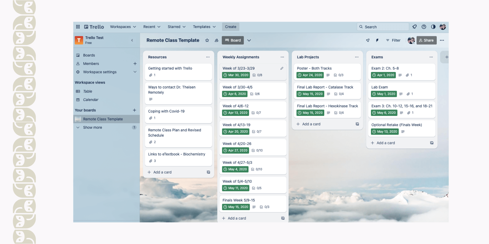 #5. Trello: Solid collaborative learning platform with project management features