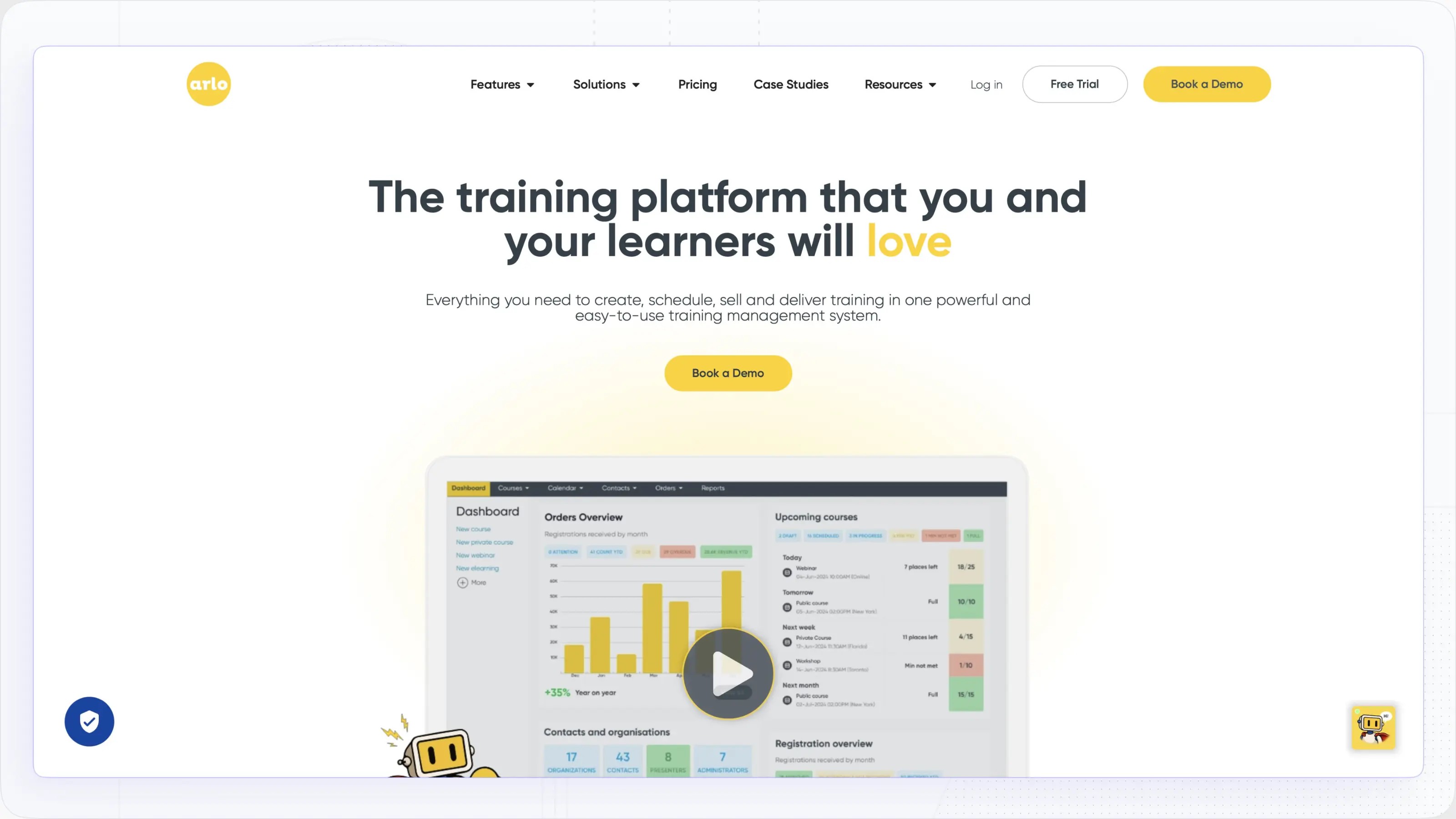 Arlo — Top 11 Employee Training Tracking Software