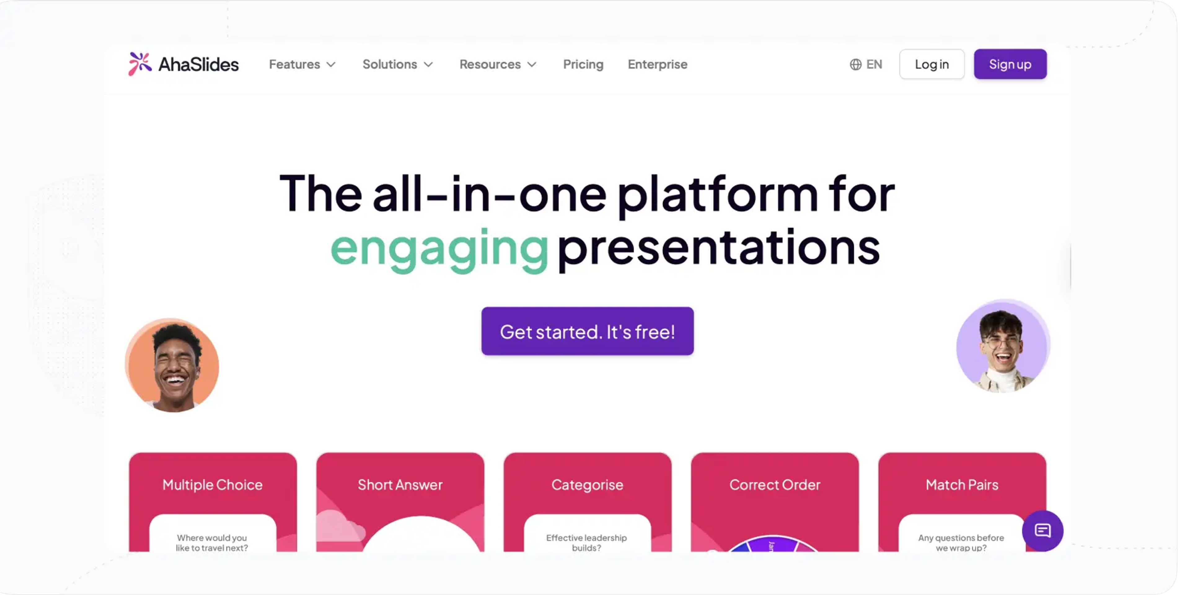 AhaSlides: Excellent L&D Tool for Training Events and Group Learning