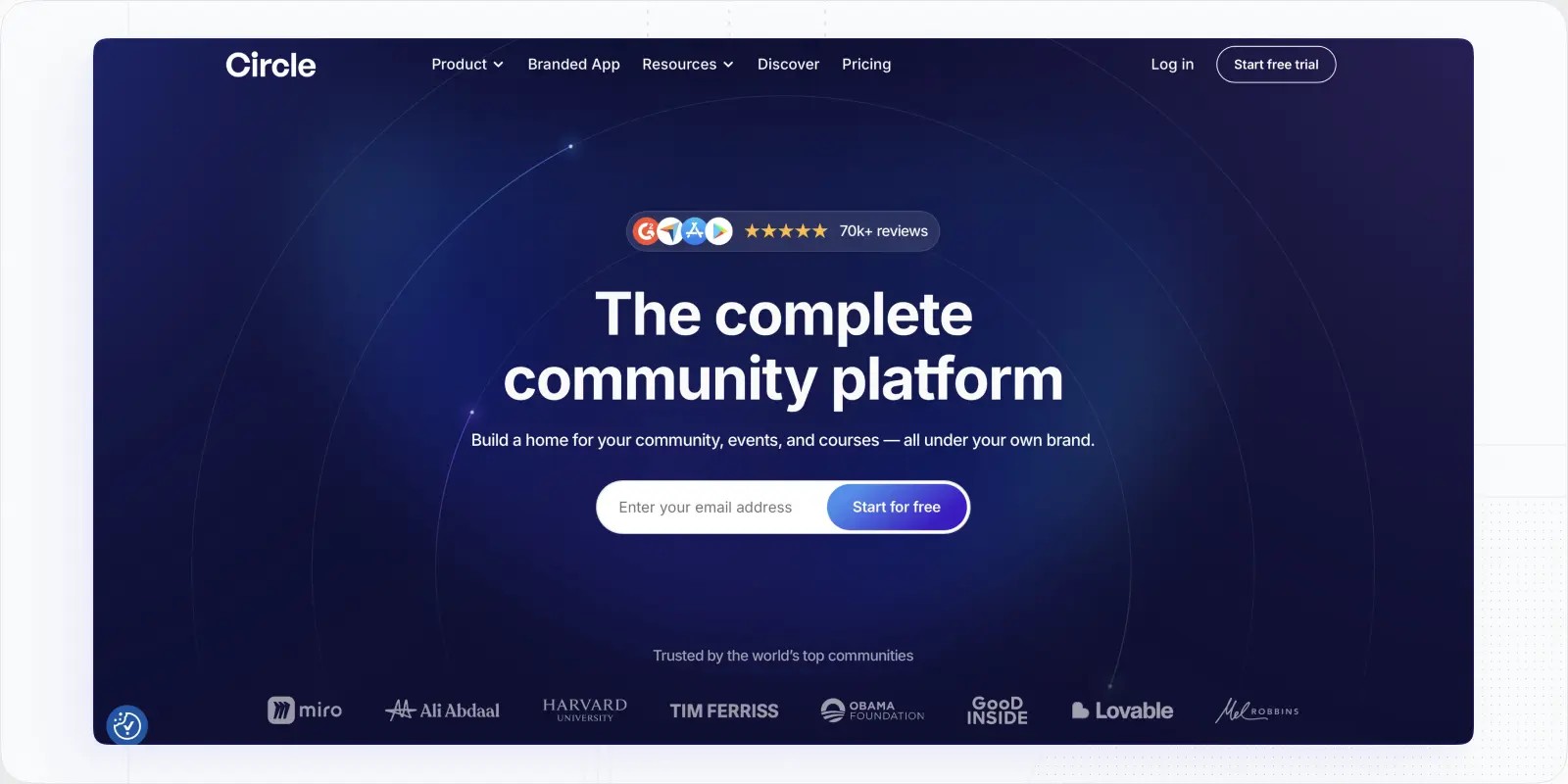 Circle.so: Another LearnWorlds Alternative with Live Streaming and Chats