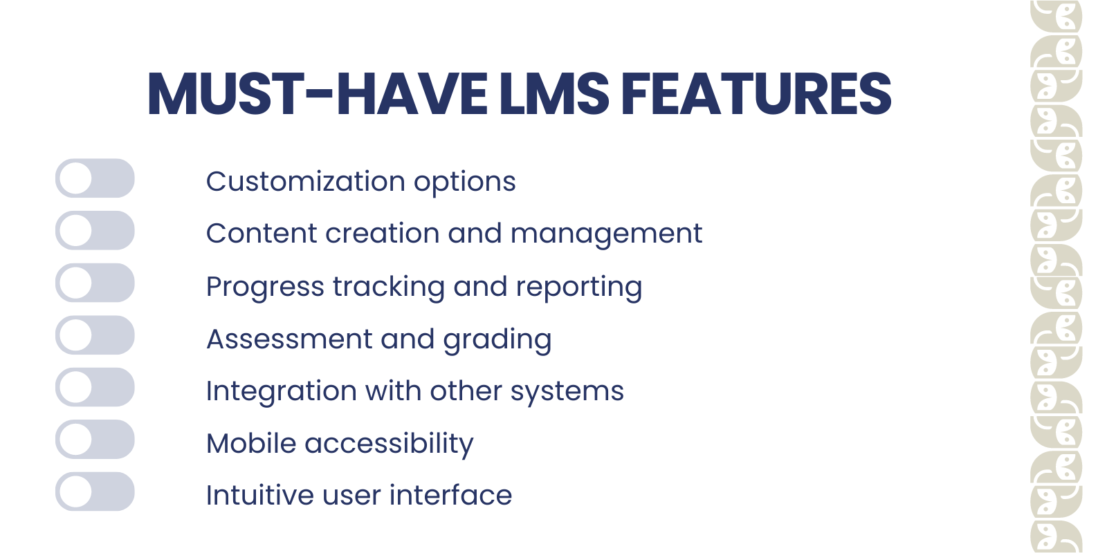 Must Have LMS Features