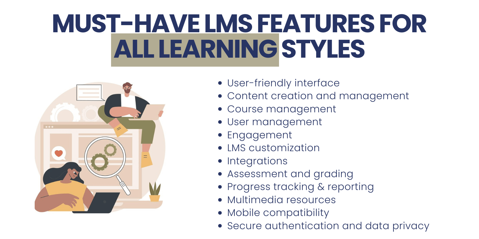 Must-Have Learning Management System Features