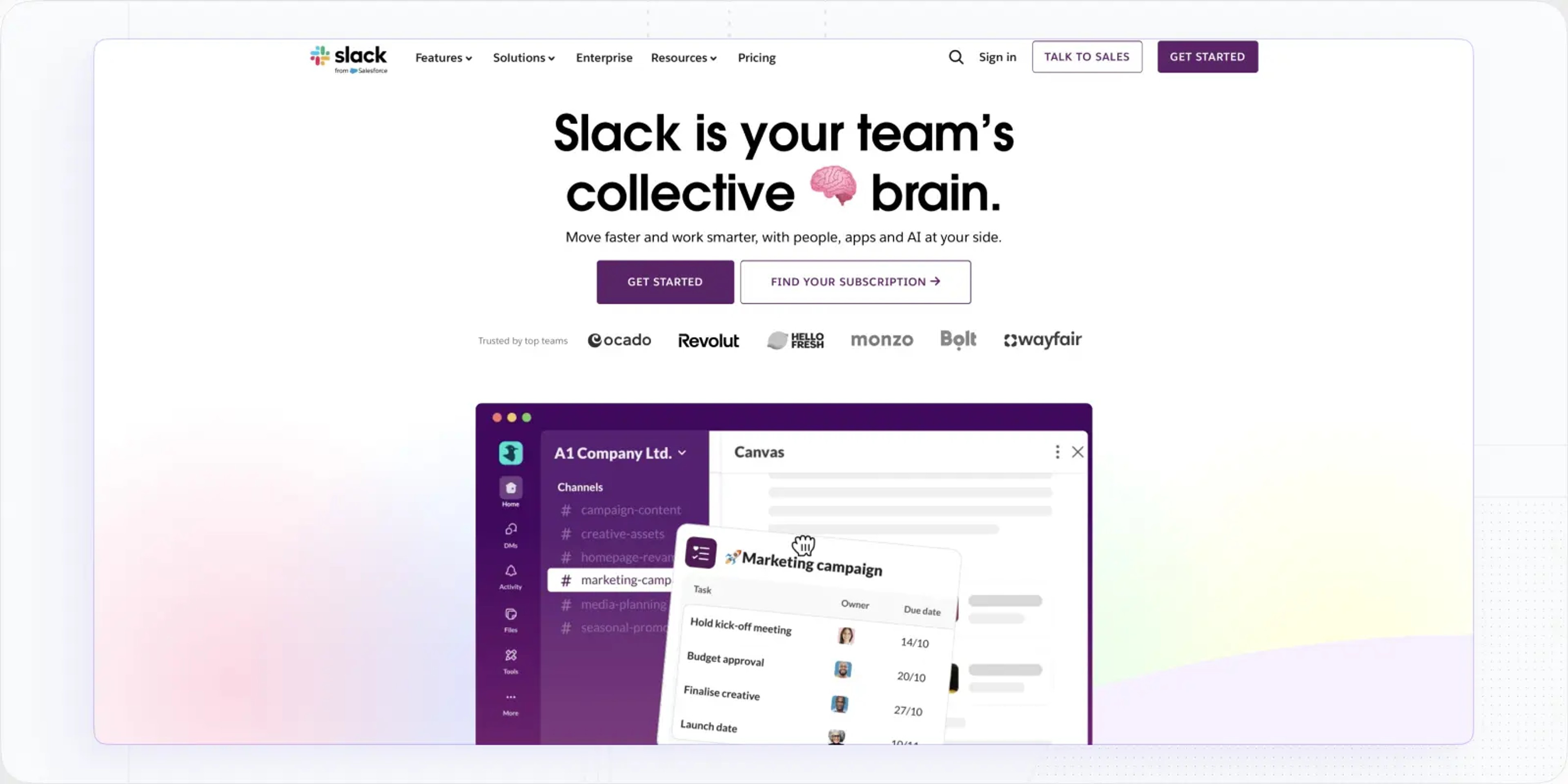 Slack — Social Learning Platforms