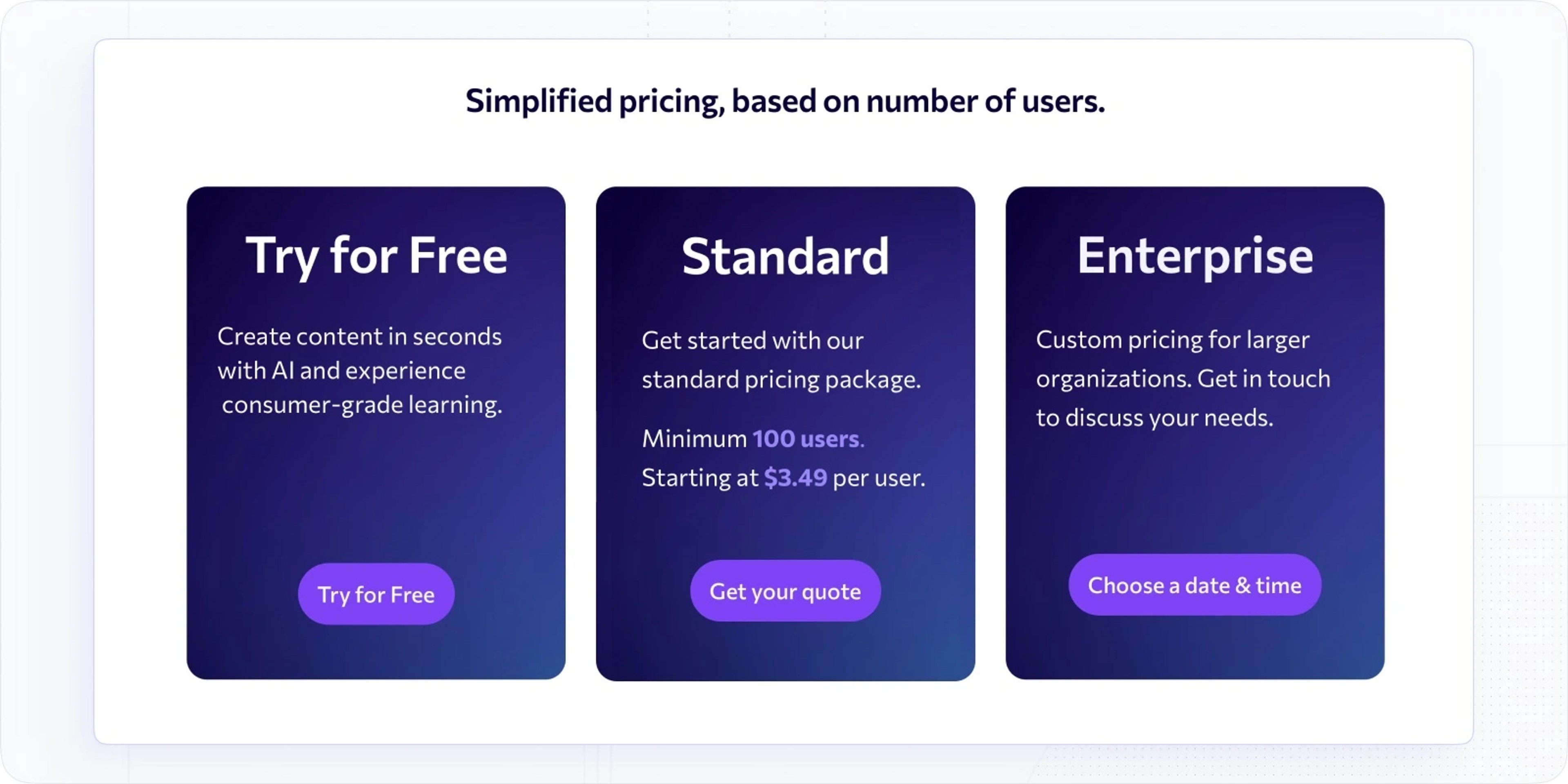 EduMe Pricing Structure