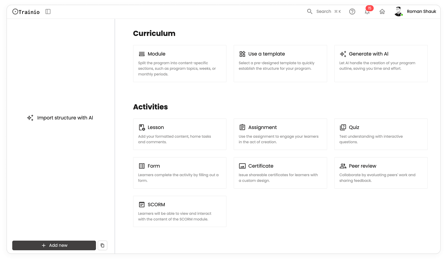 Engaging Employee training tool - EducateMe