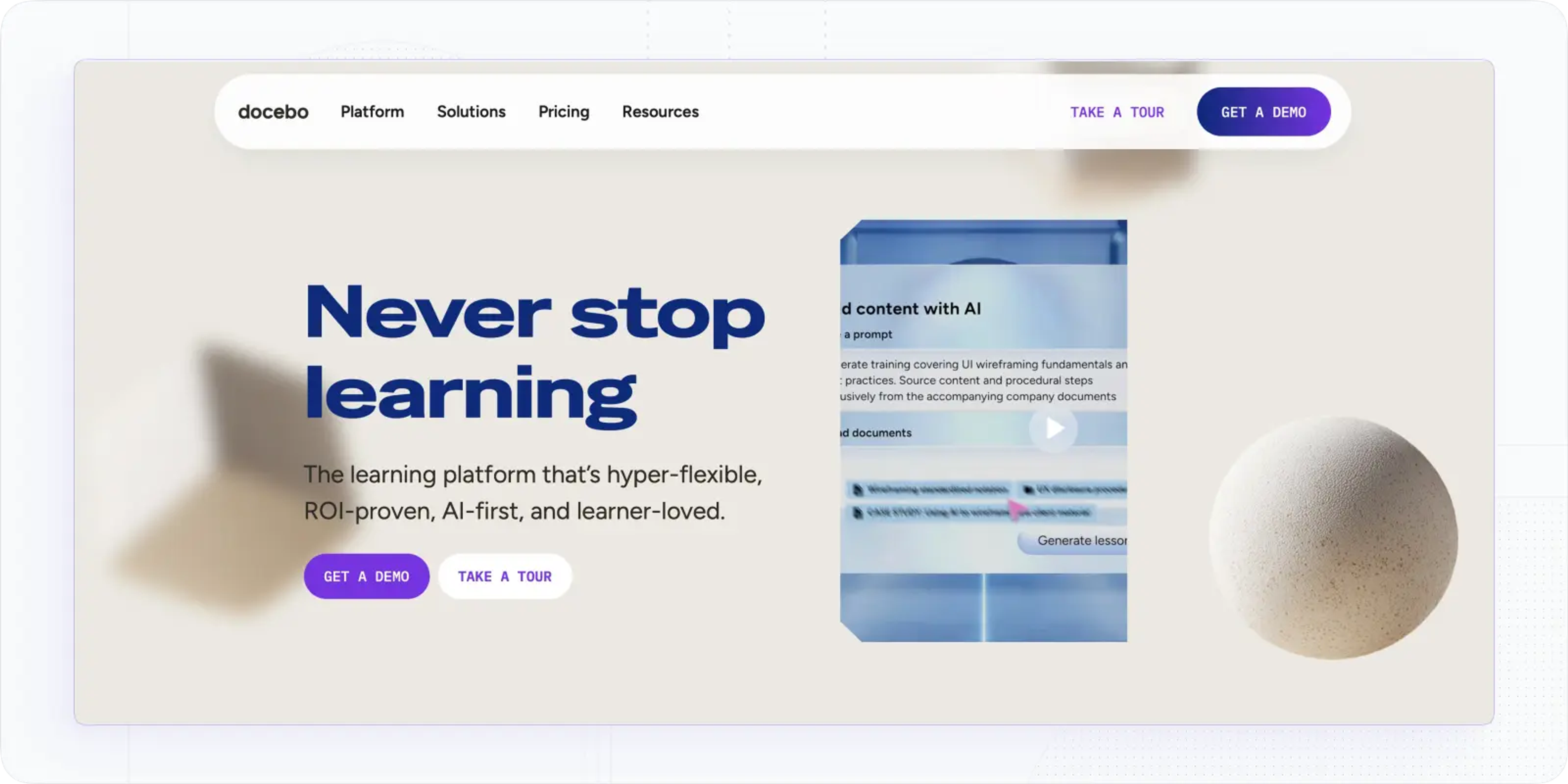 Docebo – Enterprise Retail Learning Platform