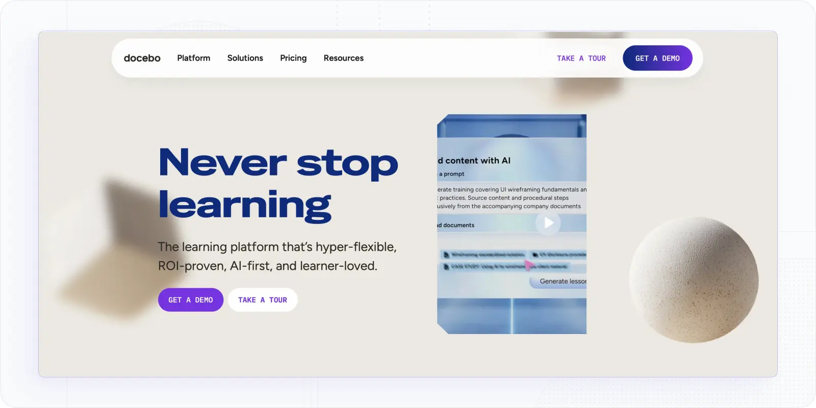 Docebo – Enterprise Retail Learning Platform