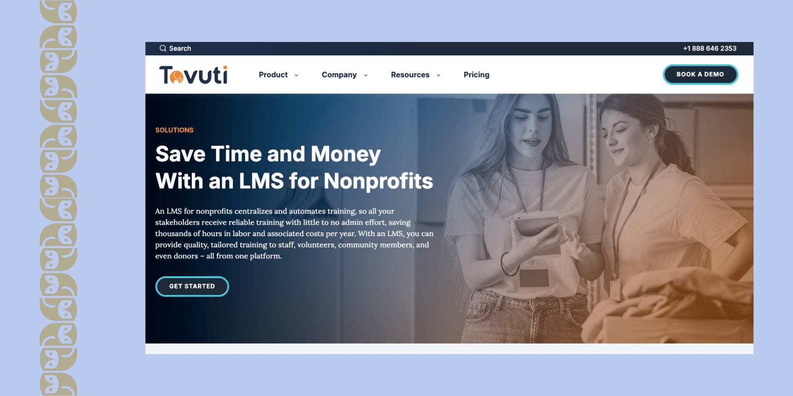 Tovuti2 — LMS for Nonprofit Organizations