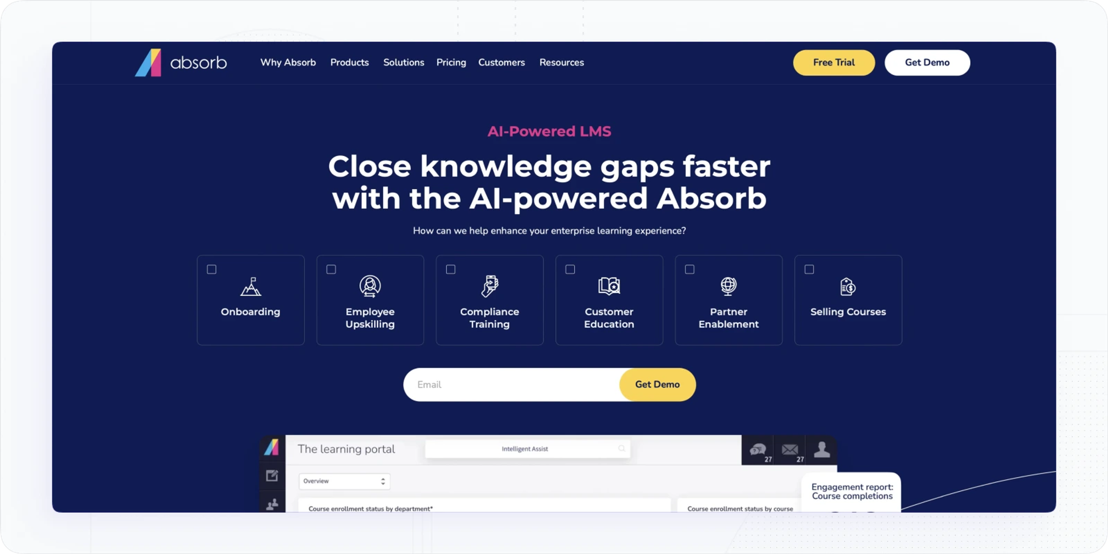 AbsorbLMS — LMS For Sales Training