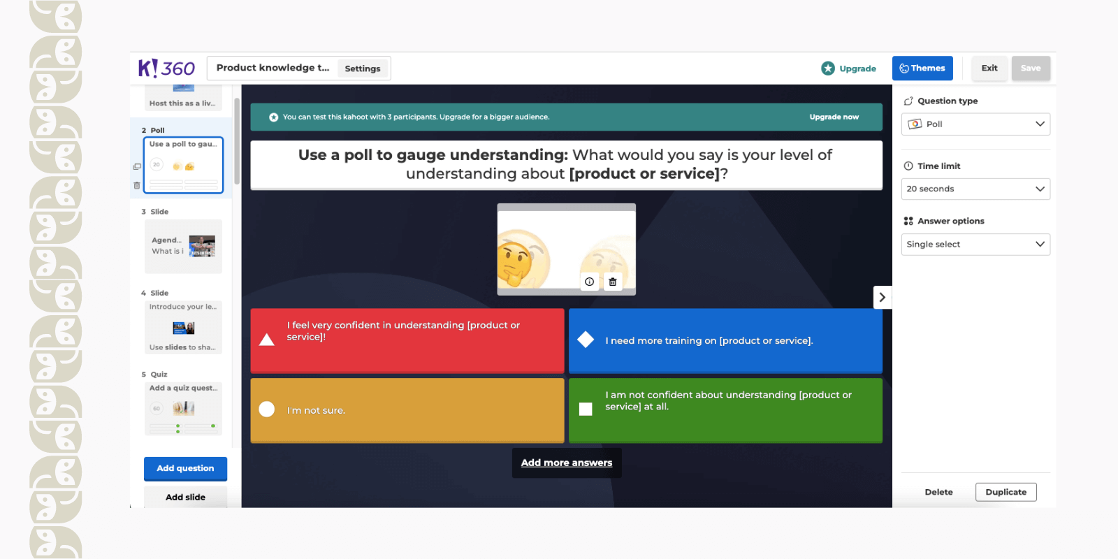 #13. Kahoot: Platform for gamified quizzes and discussions