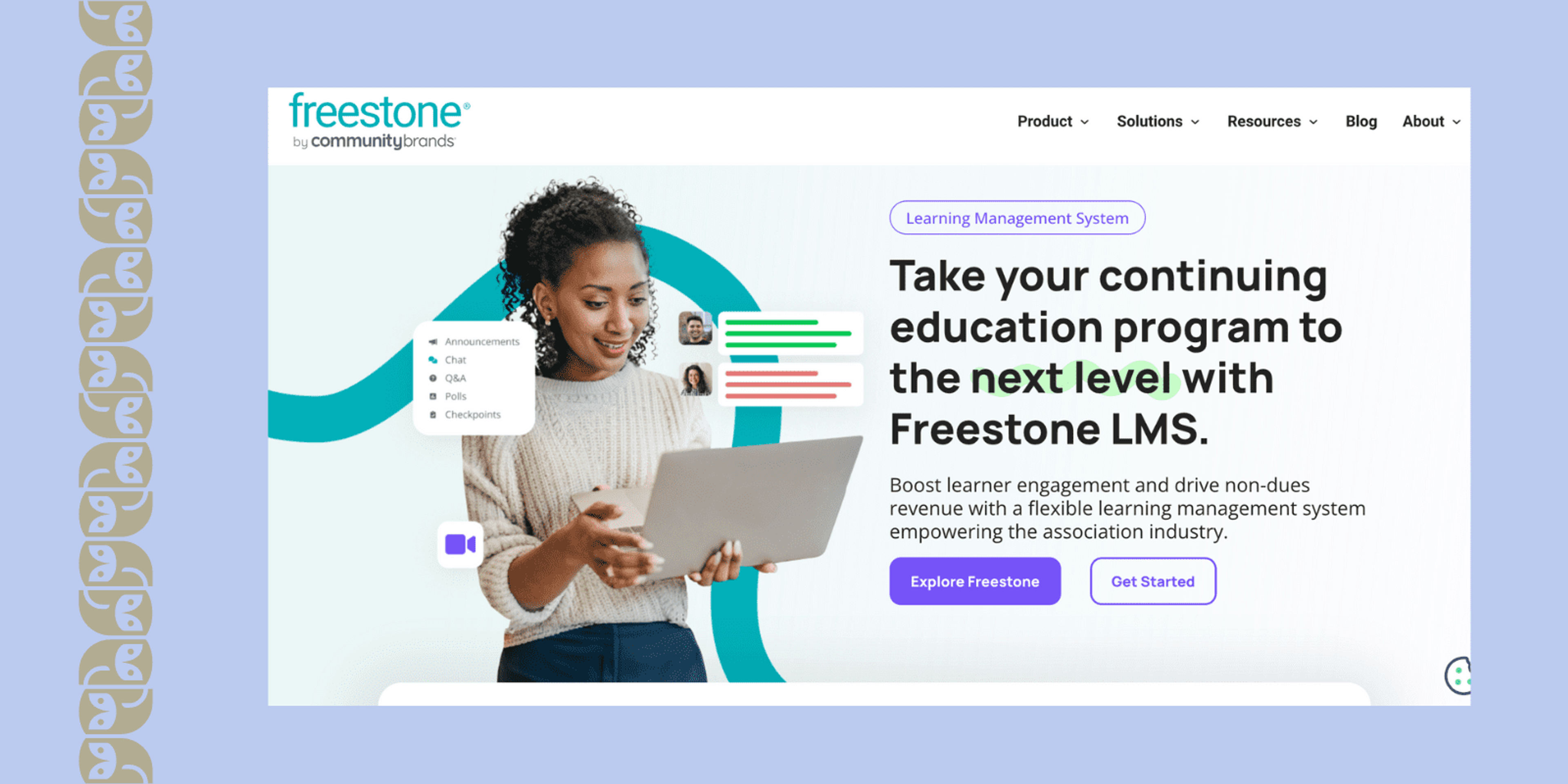 Freestone – Best LCMS for Continuing Education