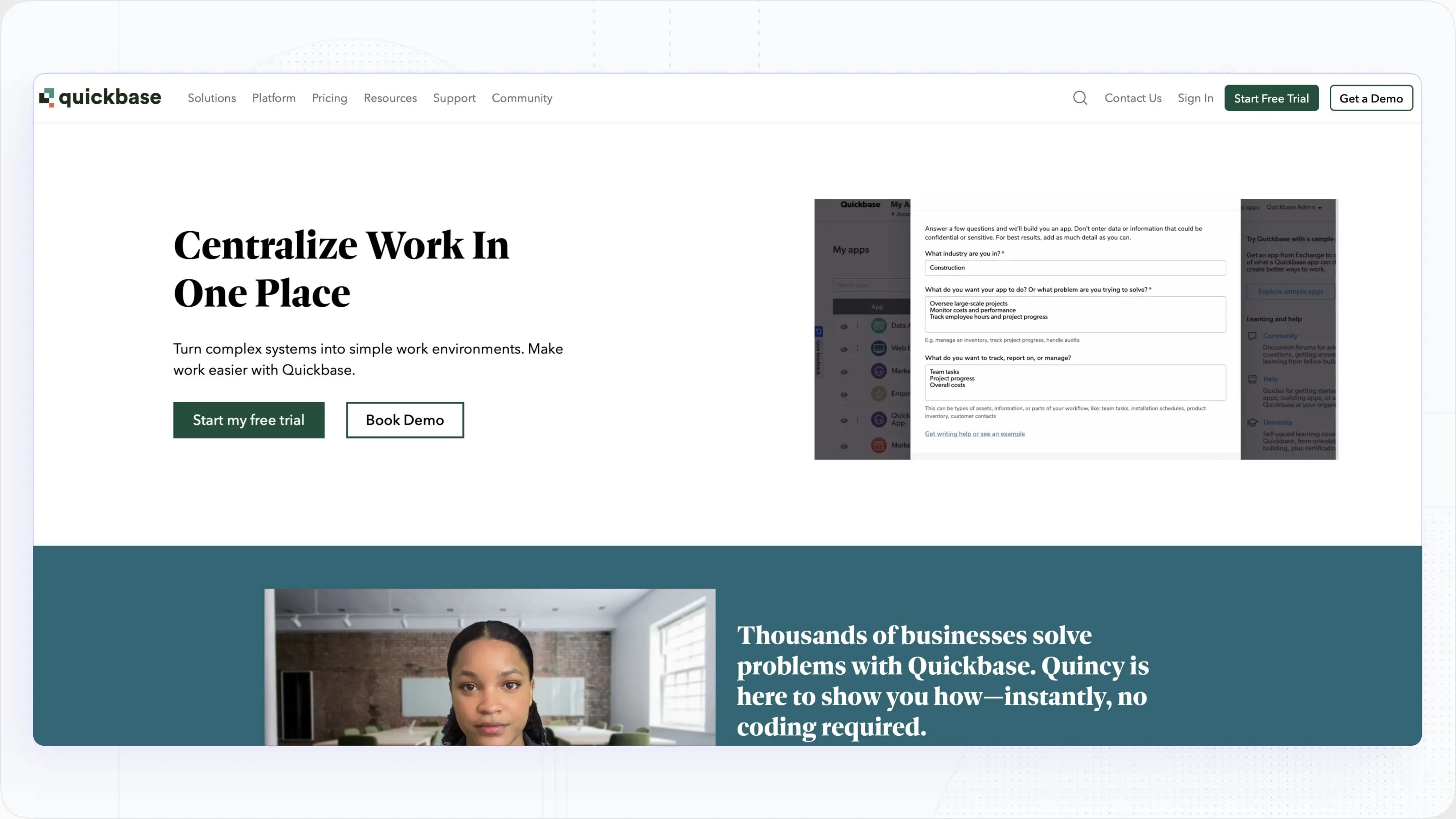 Quickbase — Top 11 Employee Training Tracking Software