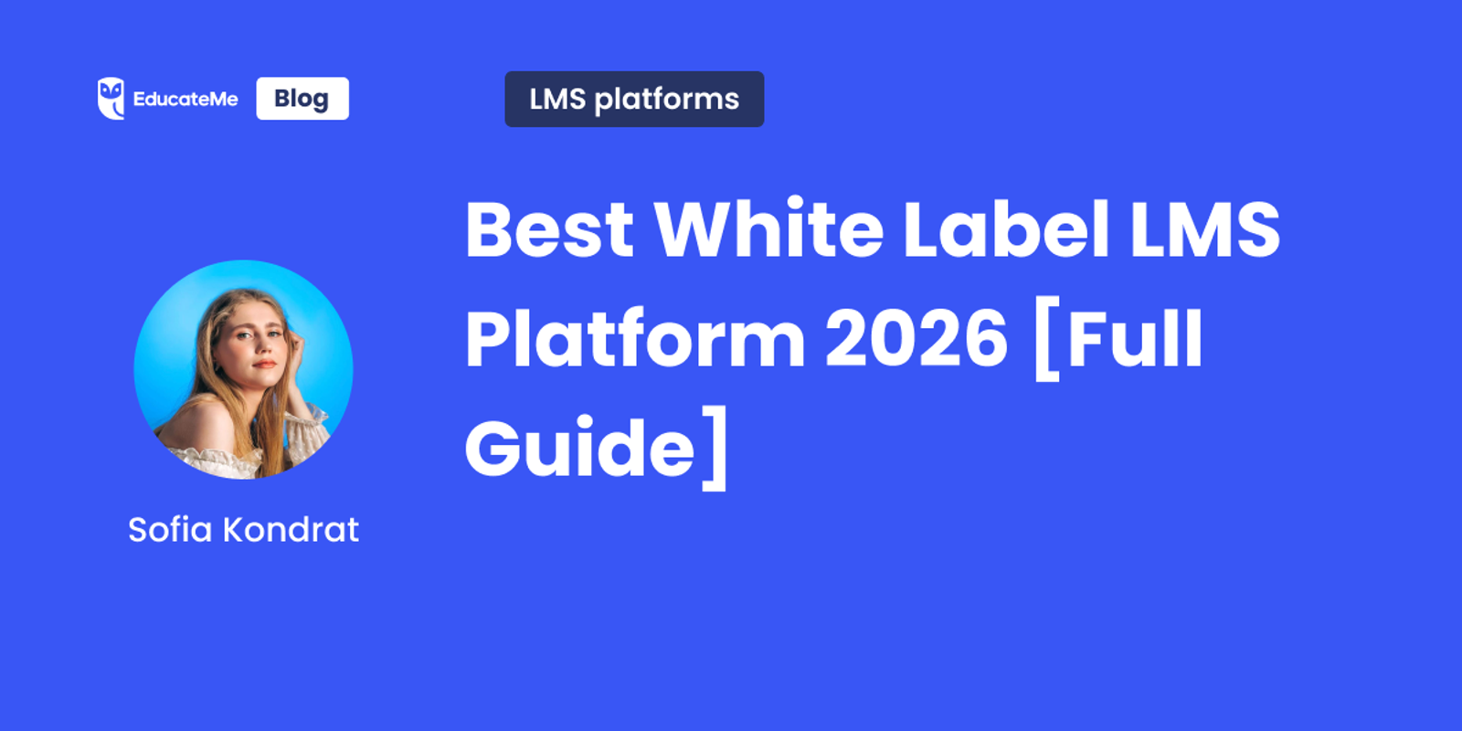 Best White Label LMS Platform 2026 [Full Guide]