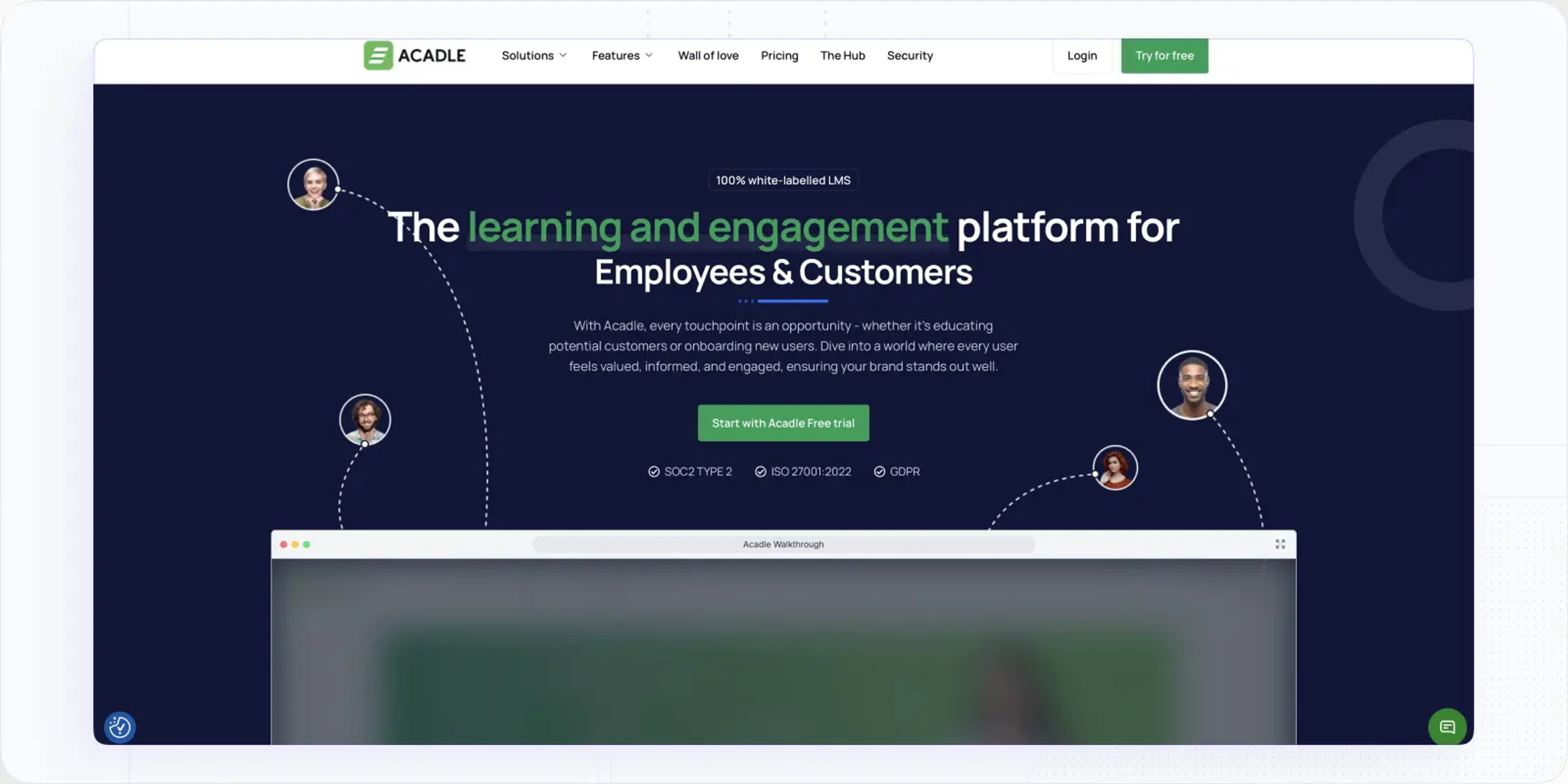 Acadle — Affordable LMS