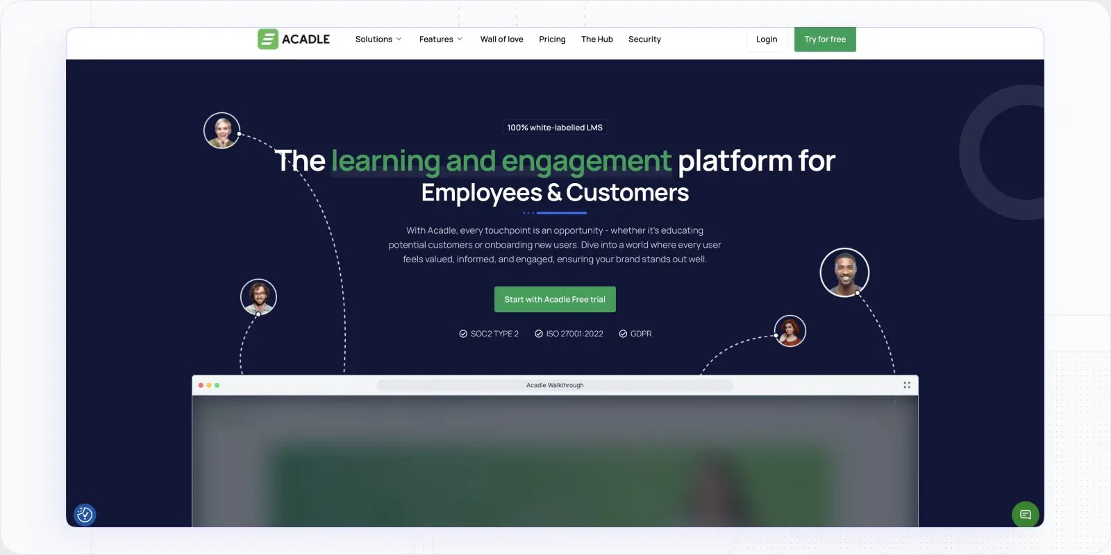Acadle — Affordable LMS