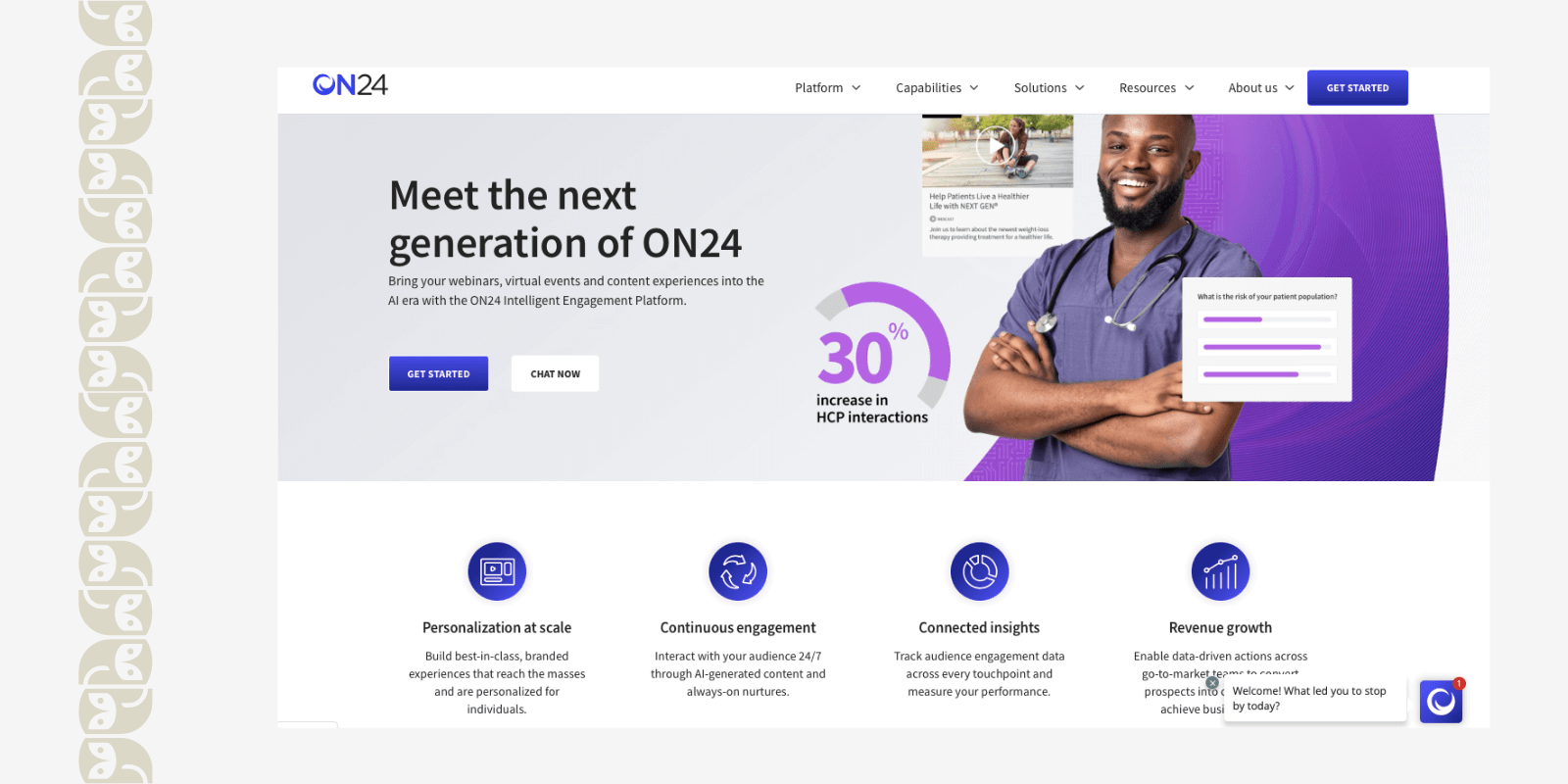 ON24: Engagement platform for business training