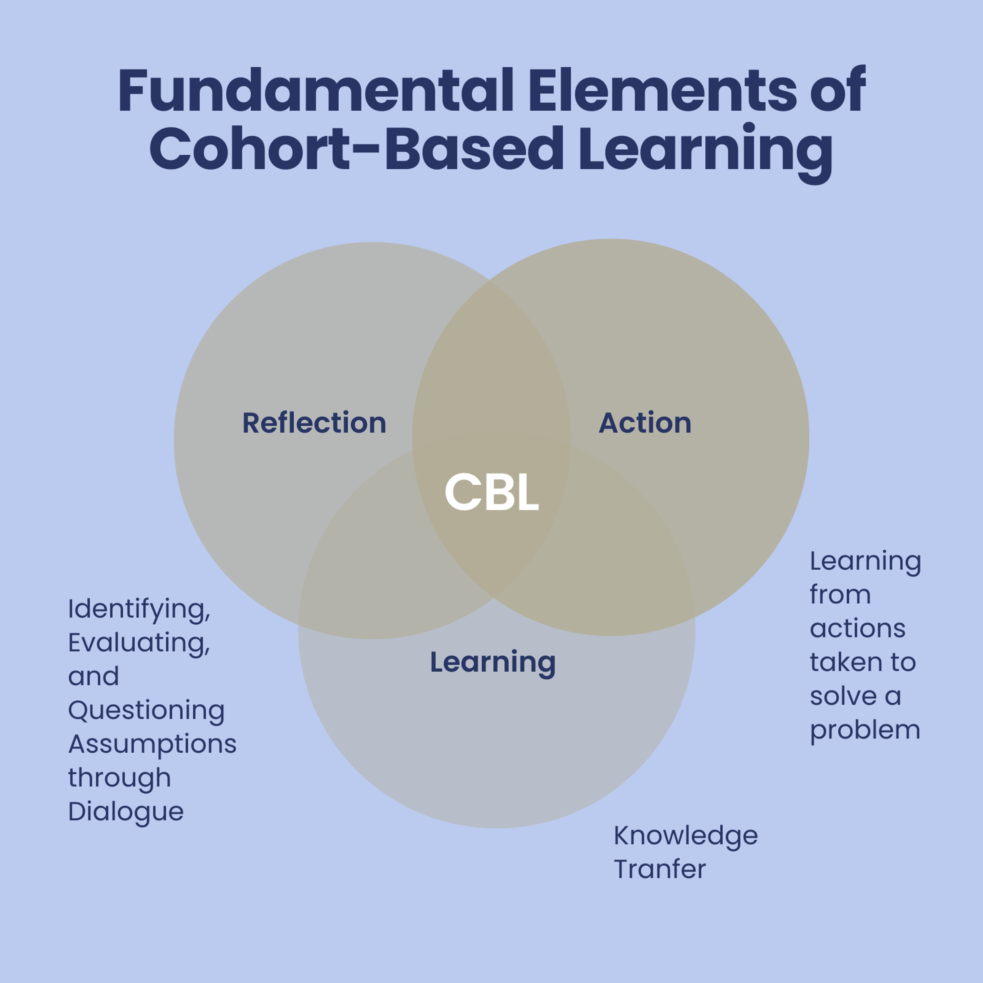 Cohort based learning fundamentals.