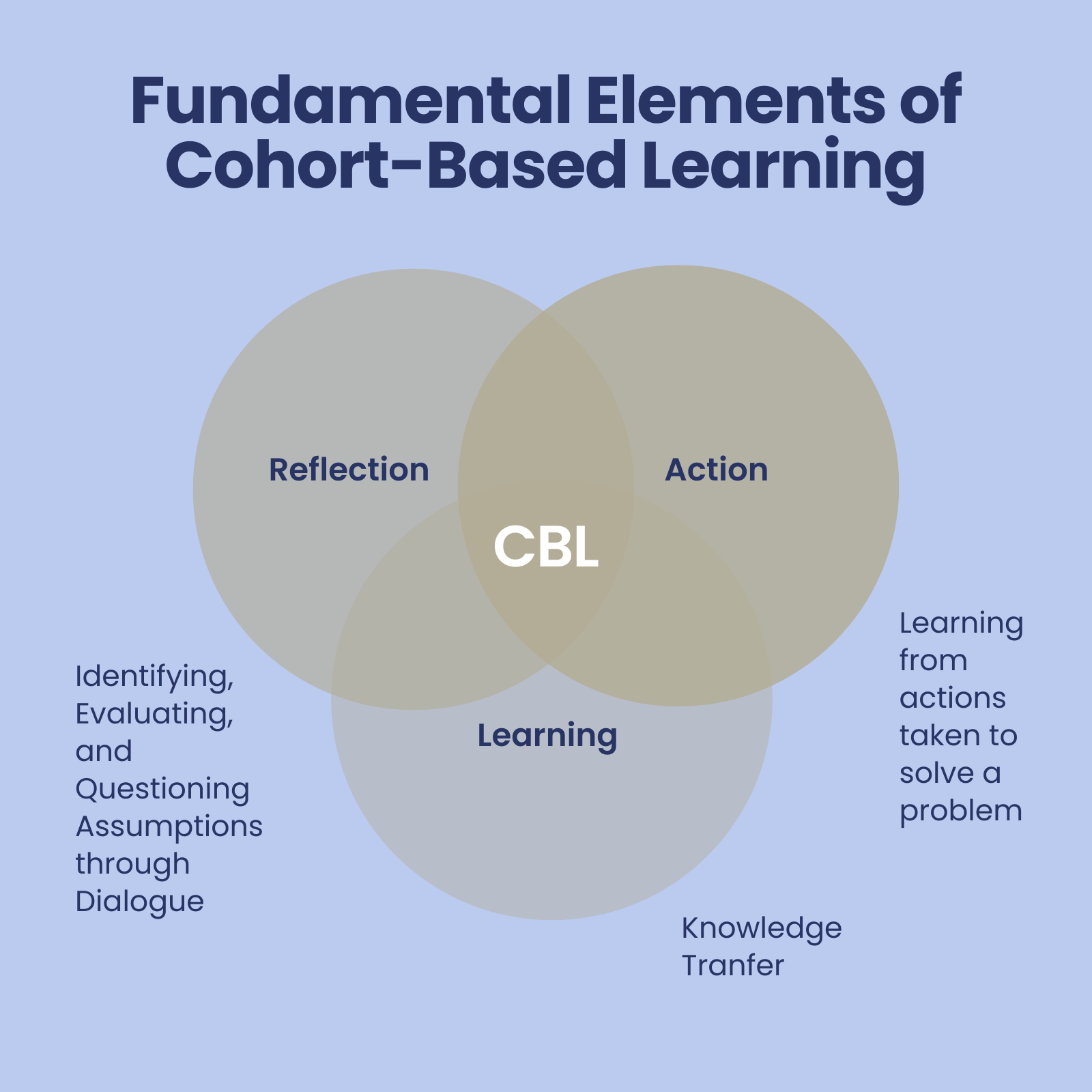 Cohort based learning fundamentals.