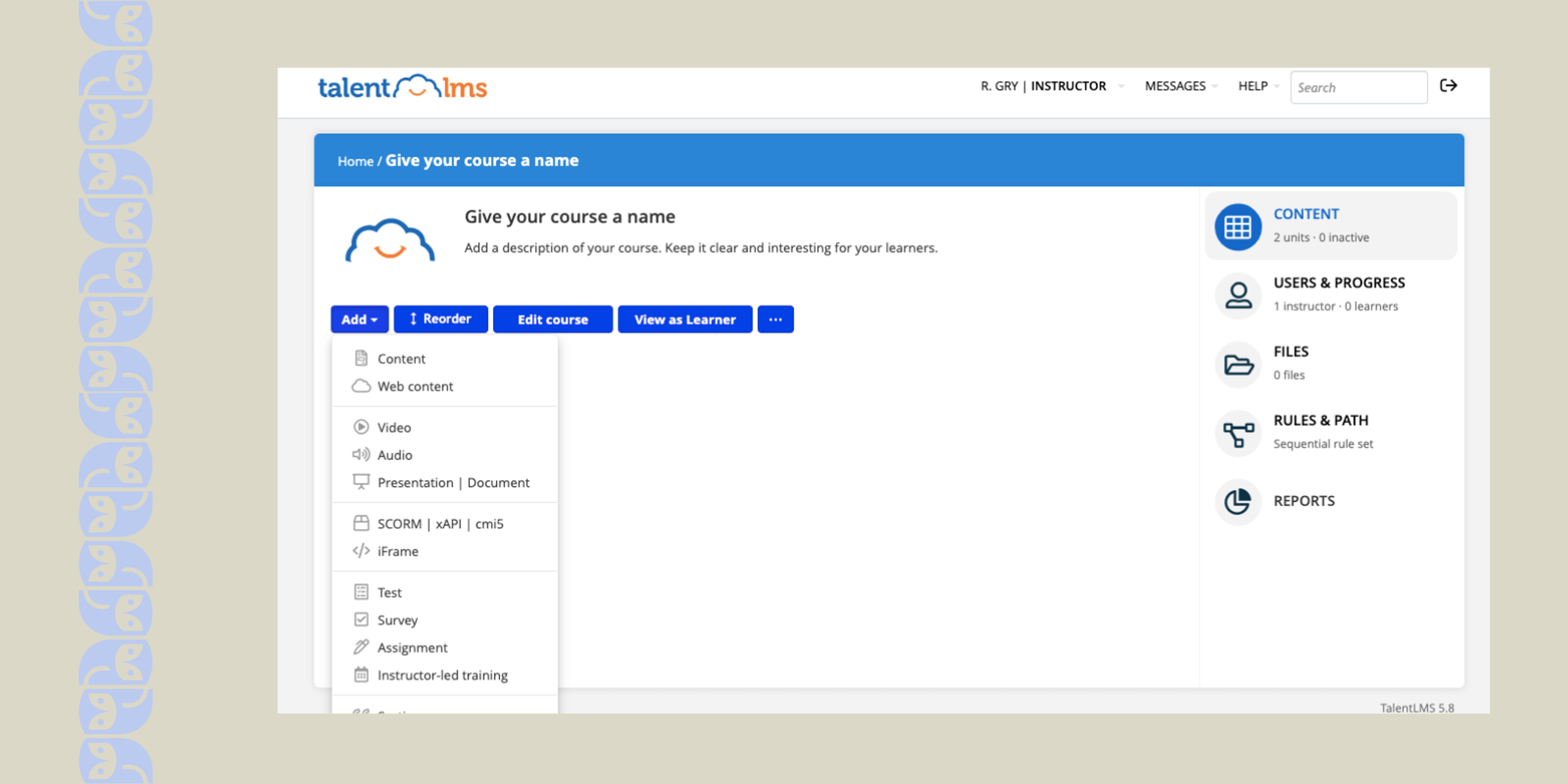 Talent LMS: Platform suitable for training