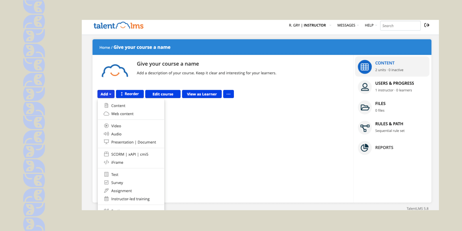 Talent LMS: Platform suitable for training