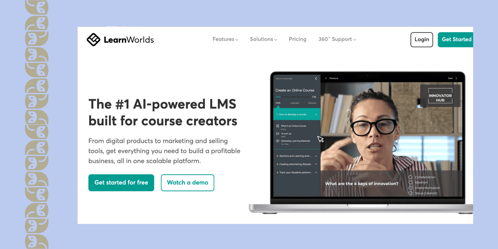 LearnWorlds: Comprehensive LMS For Self-Paced Learning