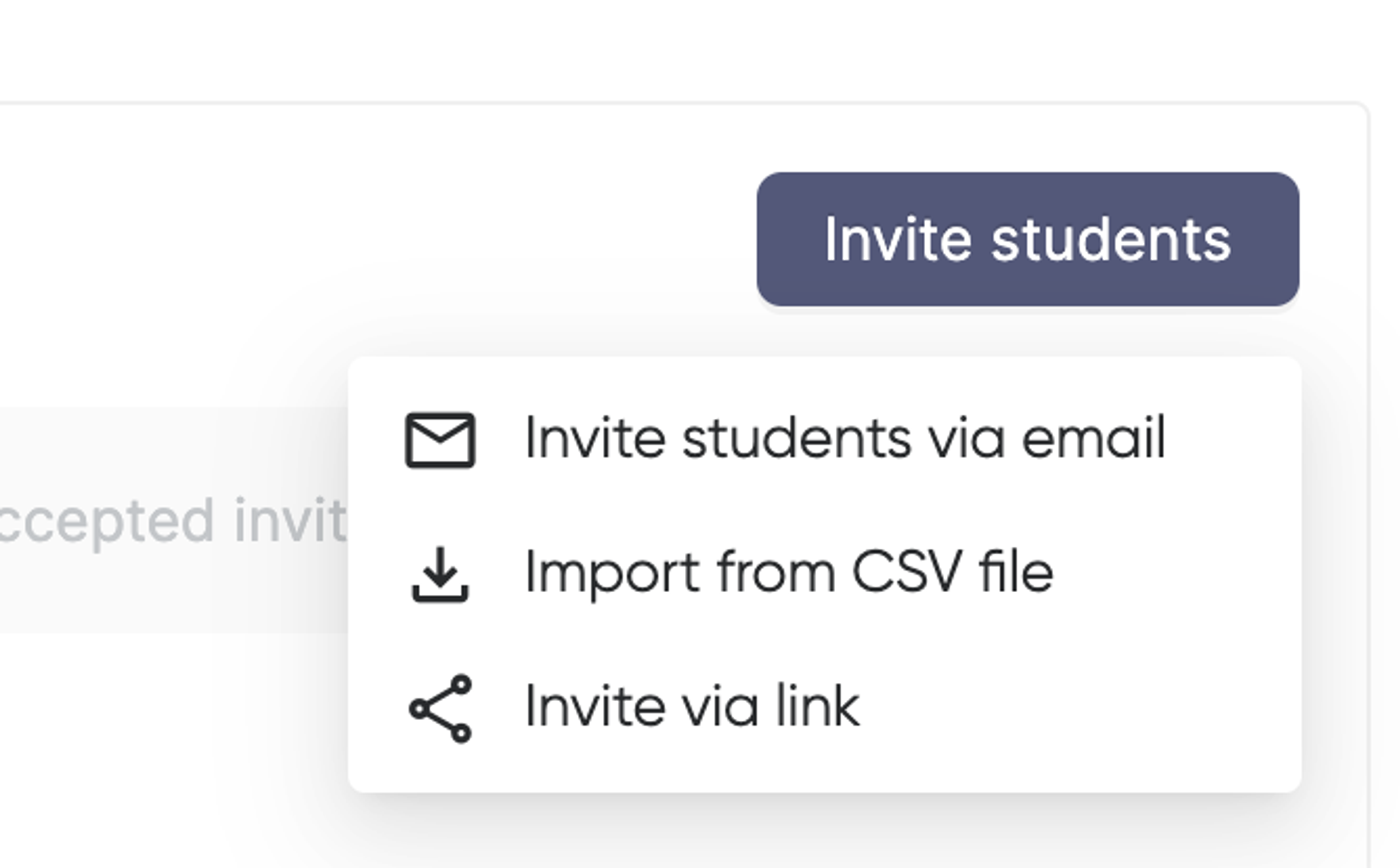 5️⃣ Invite your students & instructors to the platform — How to Create a Cohort Based Course