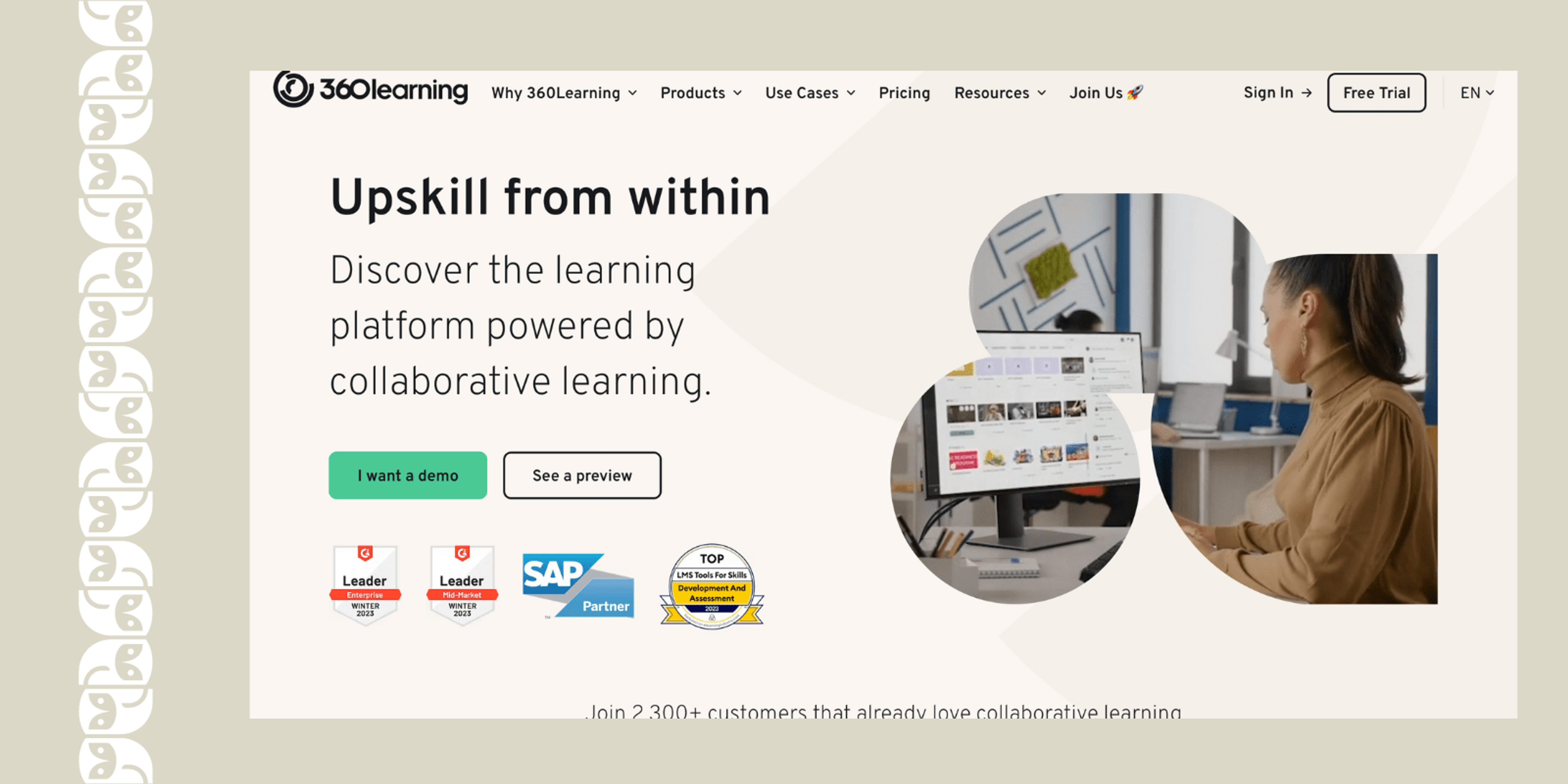 360 Learning LMS for nonprofits