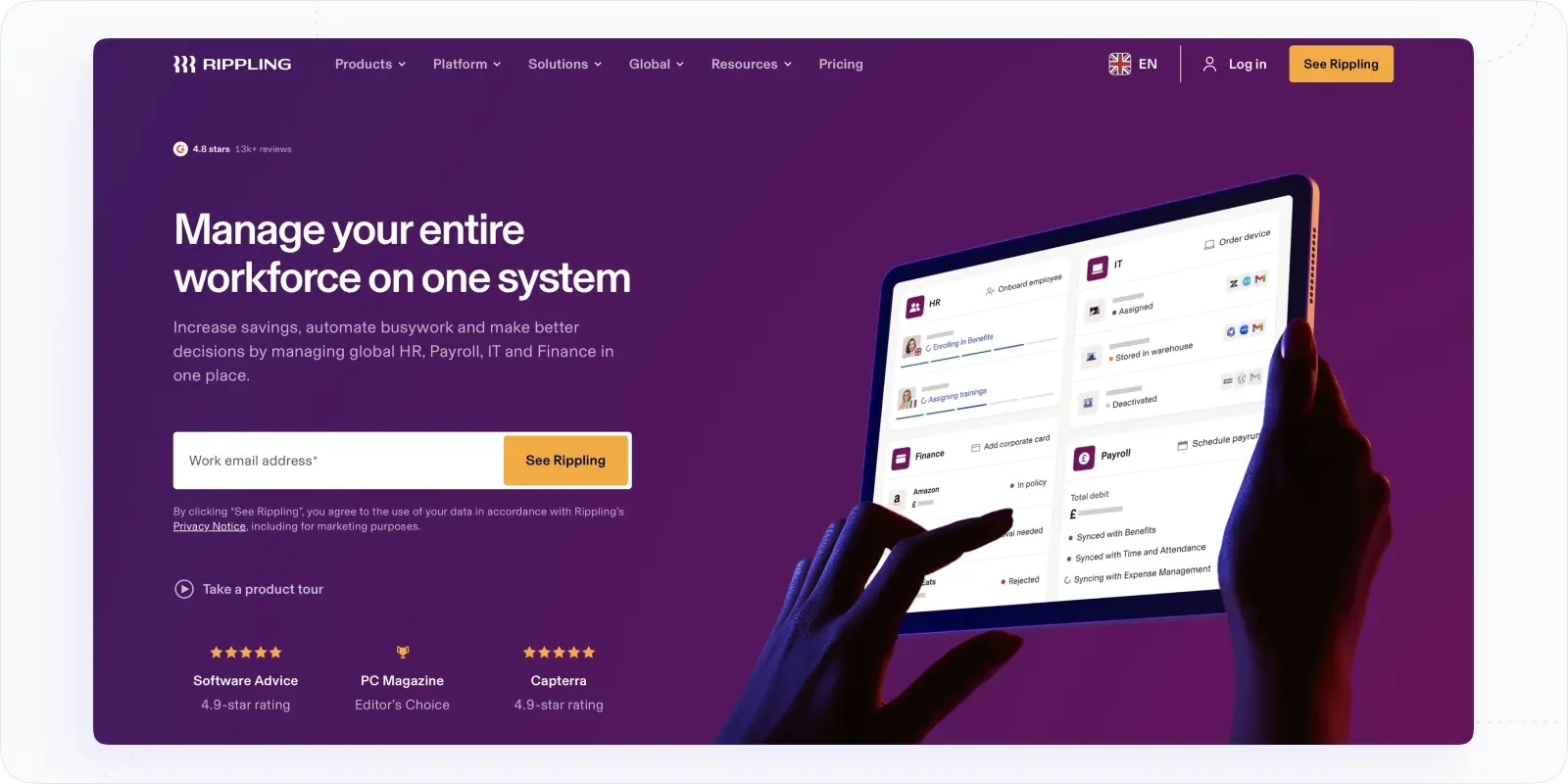 Ripplling — AI Tools for Employee Onboarding