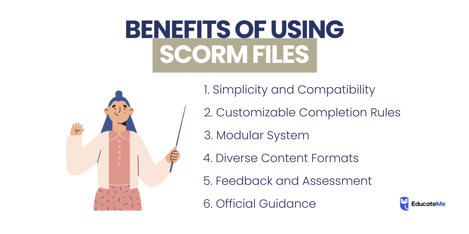 Advantages of SCORM Files