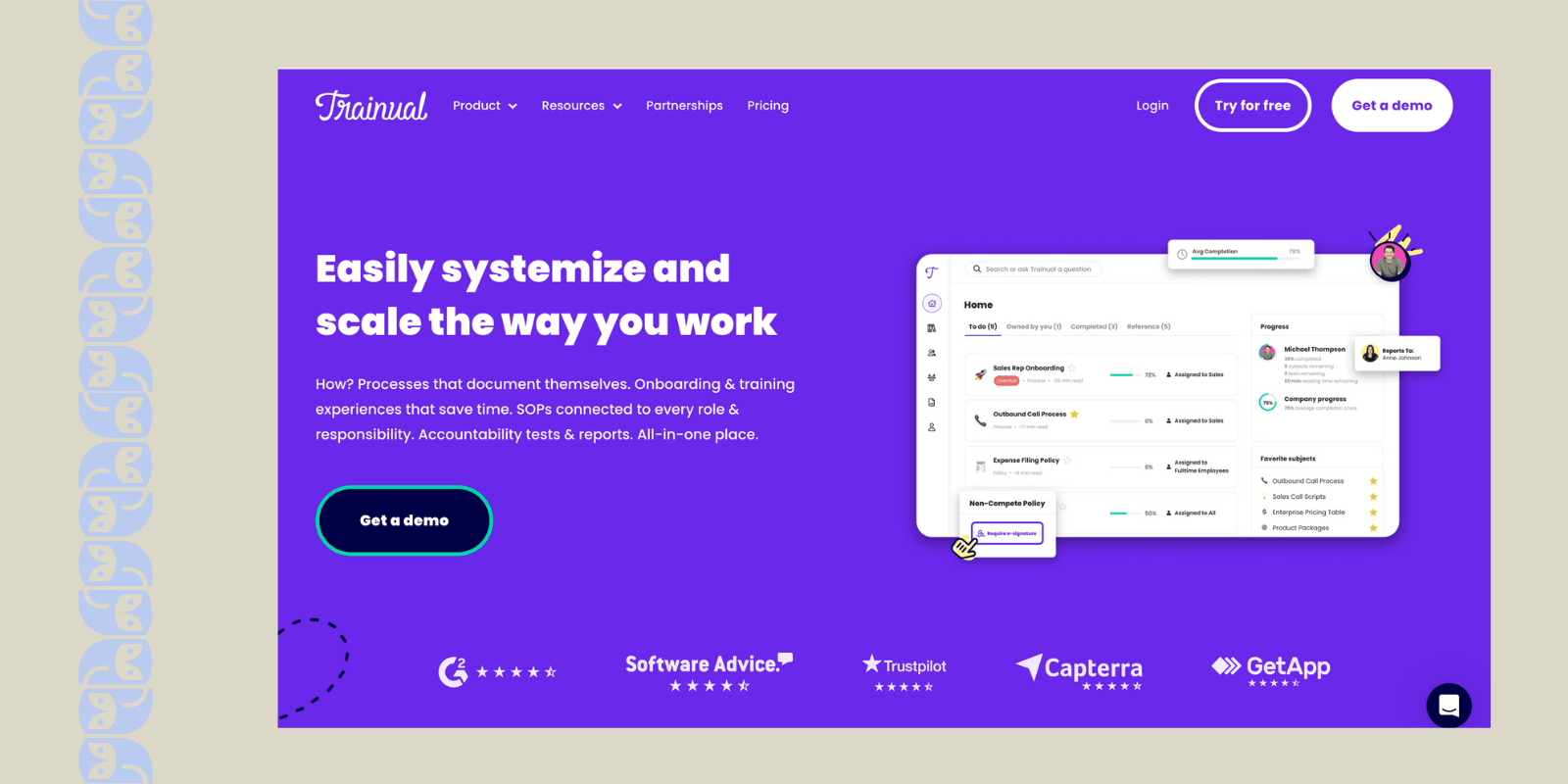 Trainual: Remote Training Software for Onboarding