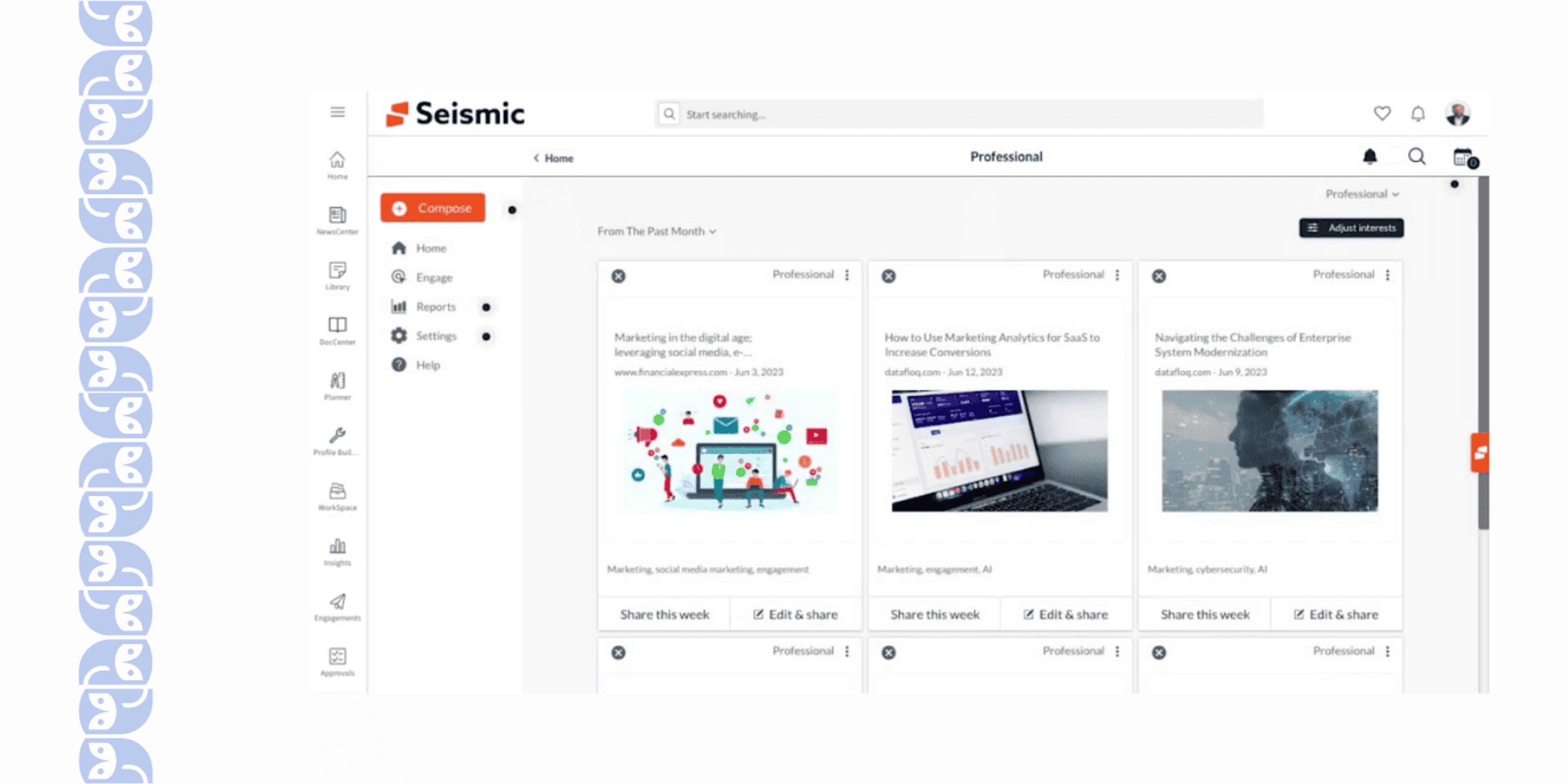 Seismic Simple Navigation