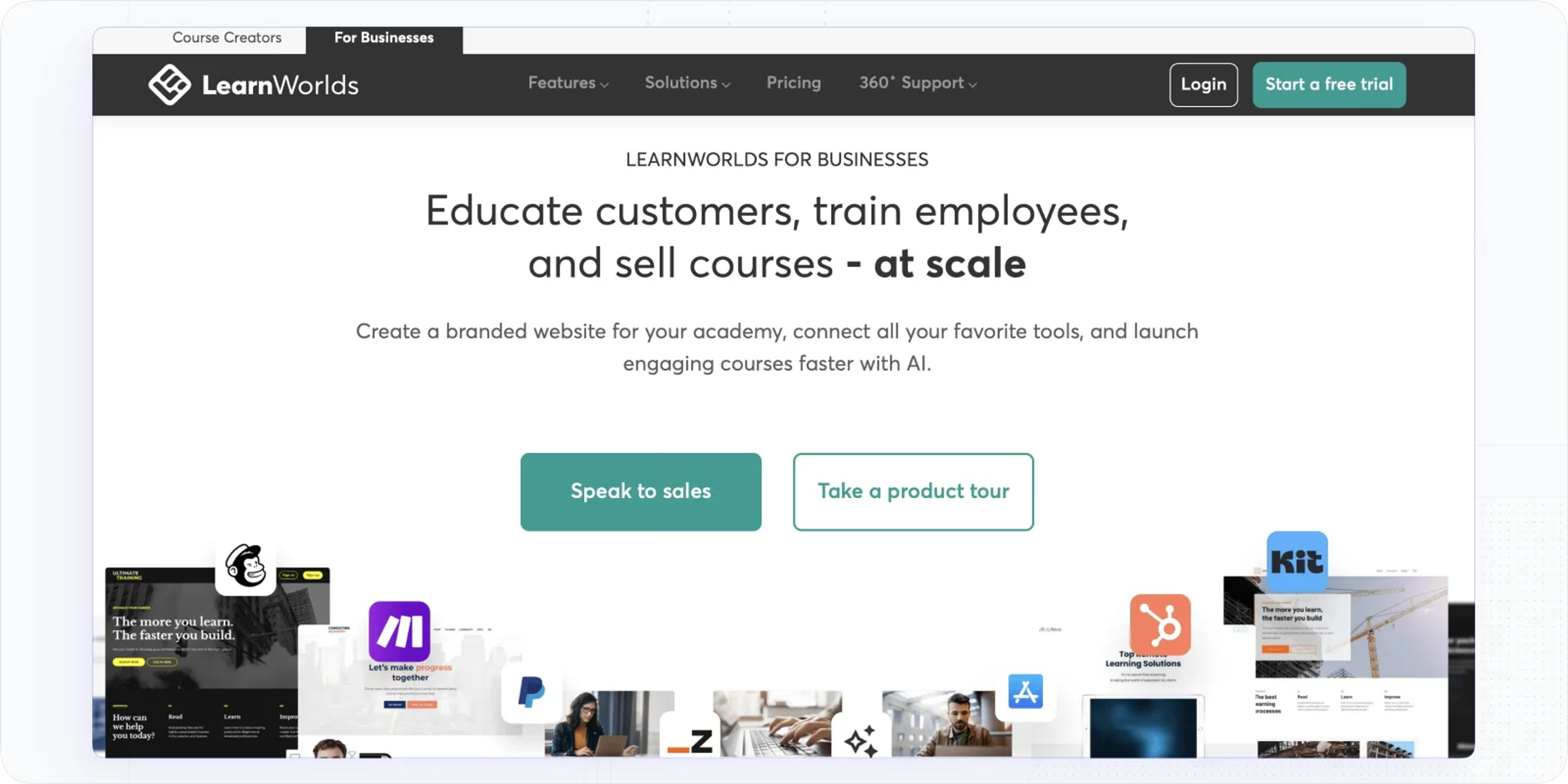 LearnWorlds — AI LMS For Business