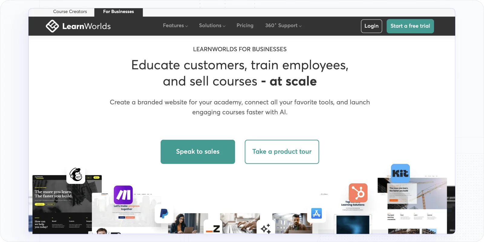 LearnWorlds — AI LMS For Business