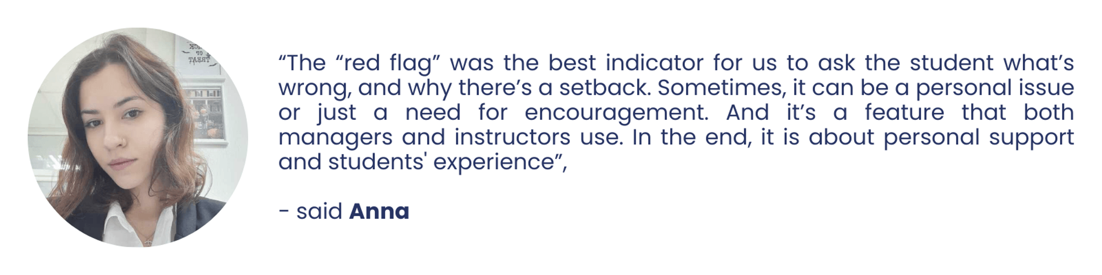 Projector team quote about EducateMe LMS
