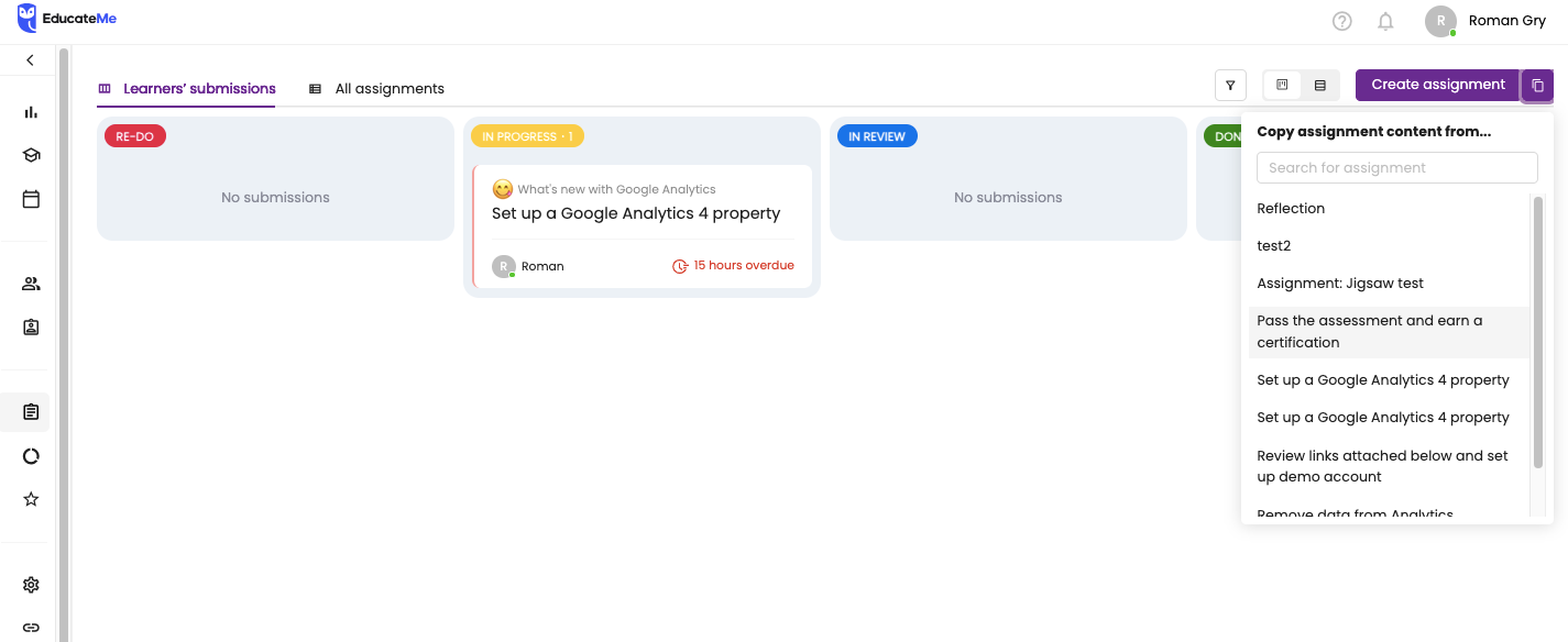 how to start online academy with educateme