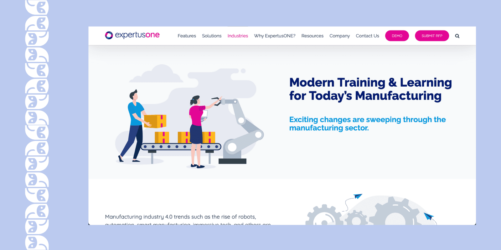 ExpertusOne LMS for manufacturing