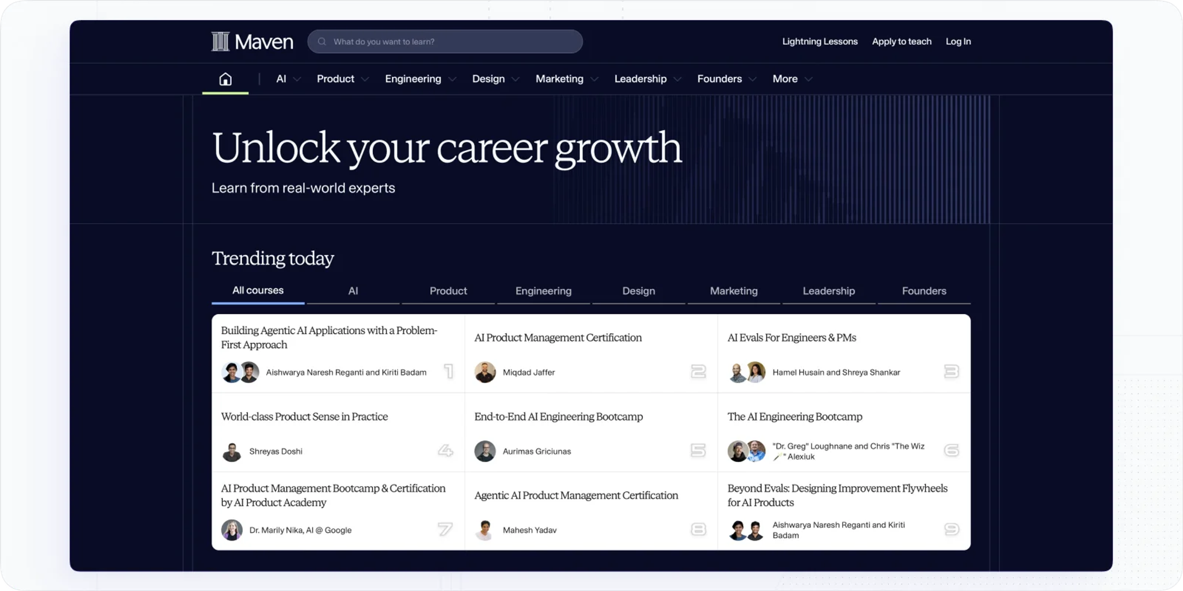 Maven — Social Learning Platforms