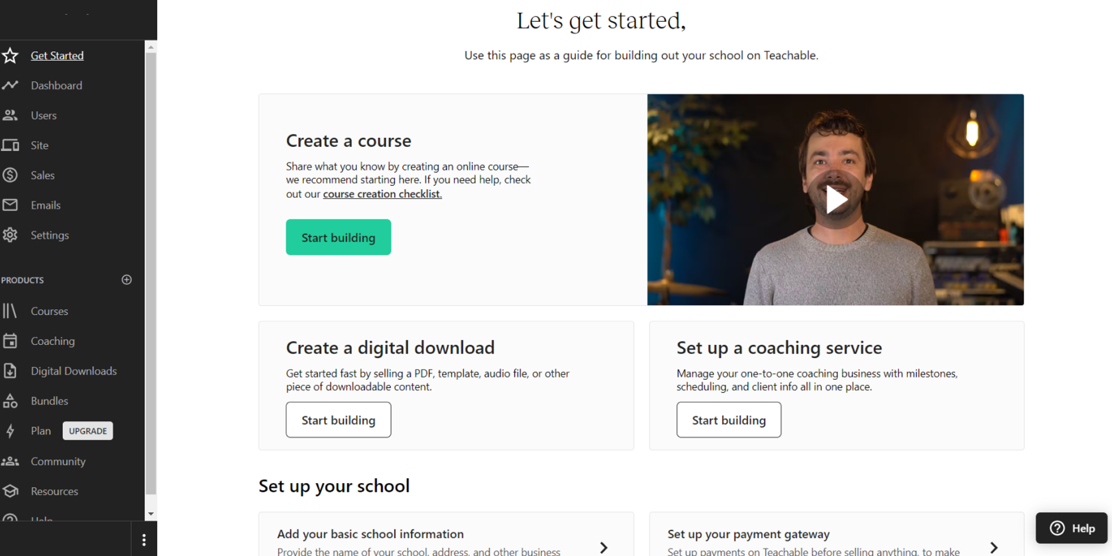 Teachable: Great Eduflow Alternative focused on business