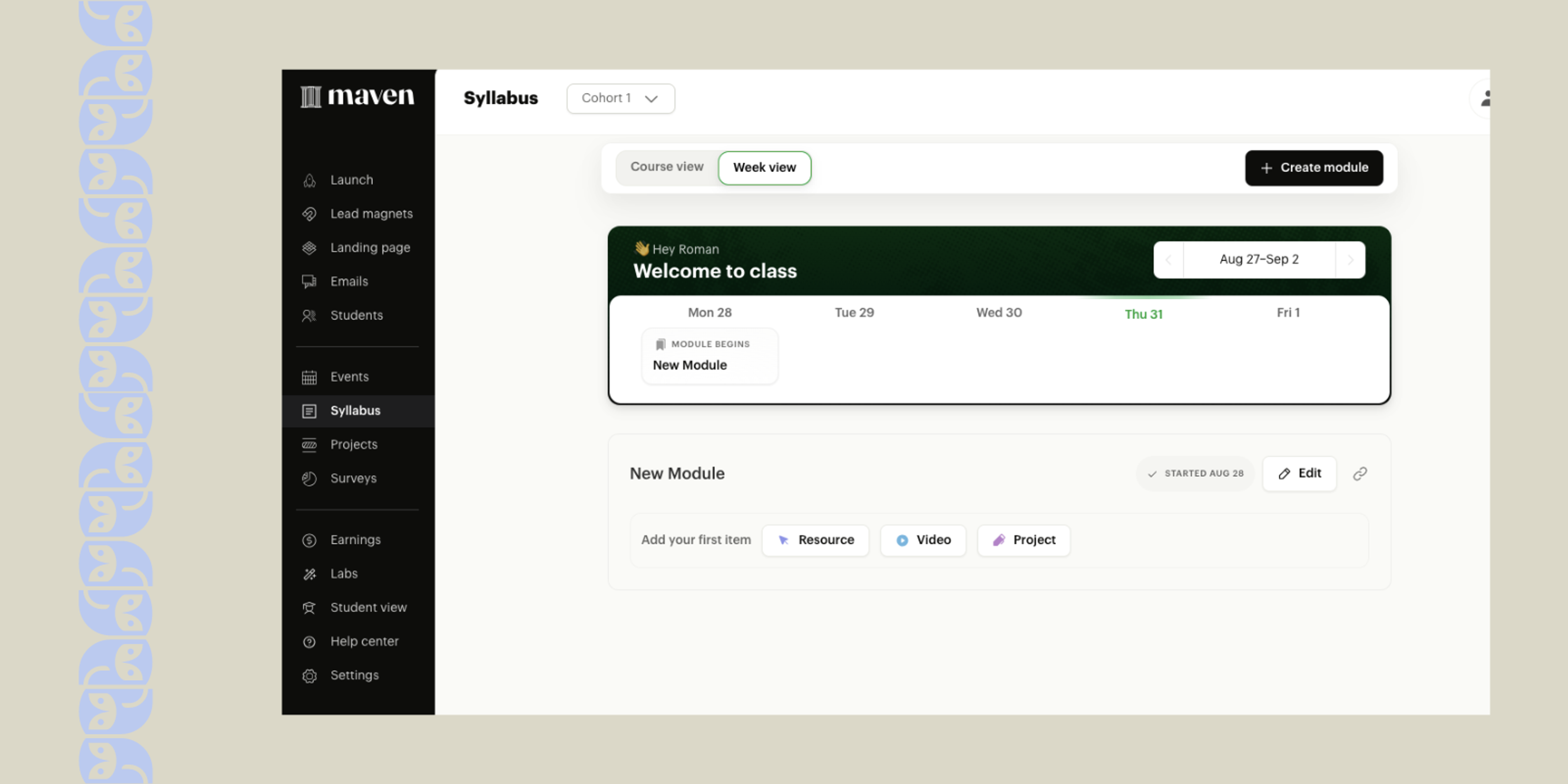 Maven platform