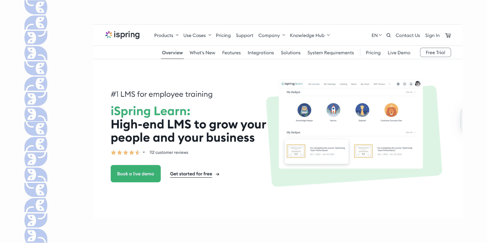 iSpring Learn – Best for Rapid Authoring + Compliance