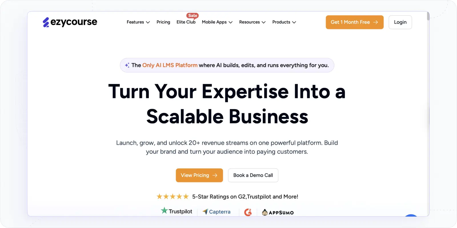 EzyCourse – Best All-in-One Platform for Online Courses, Communities & Memberships