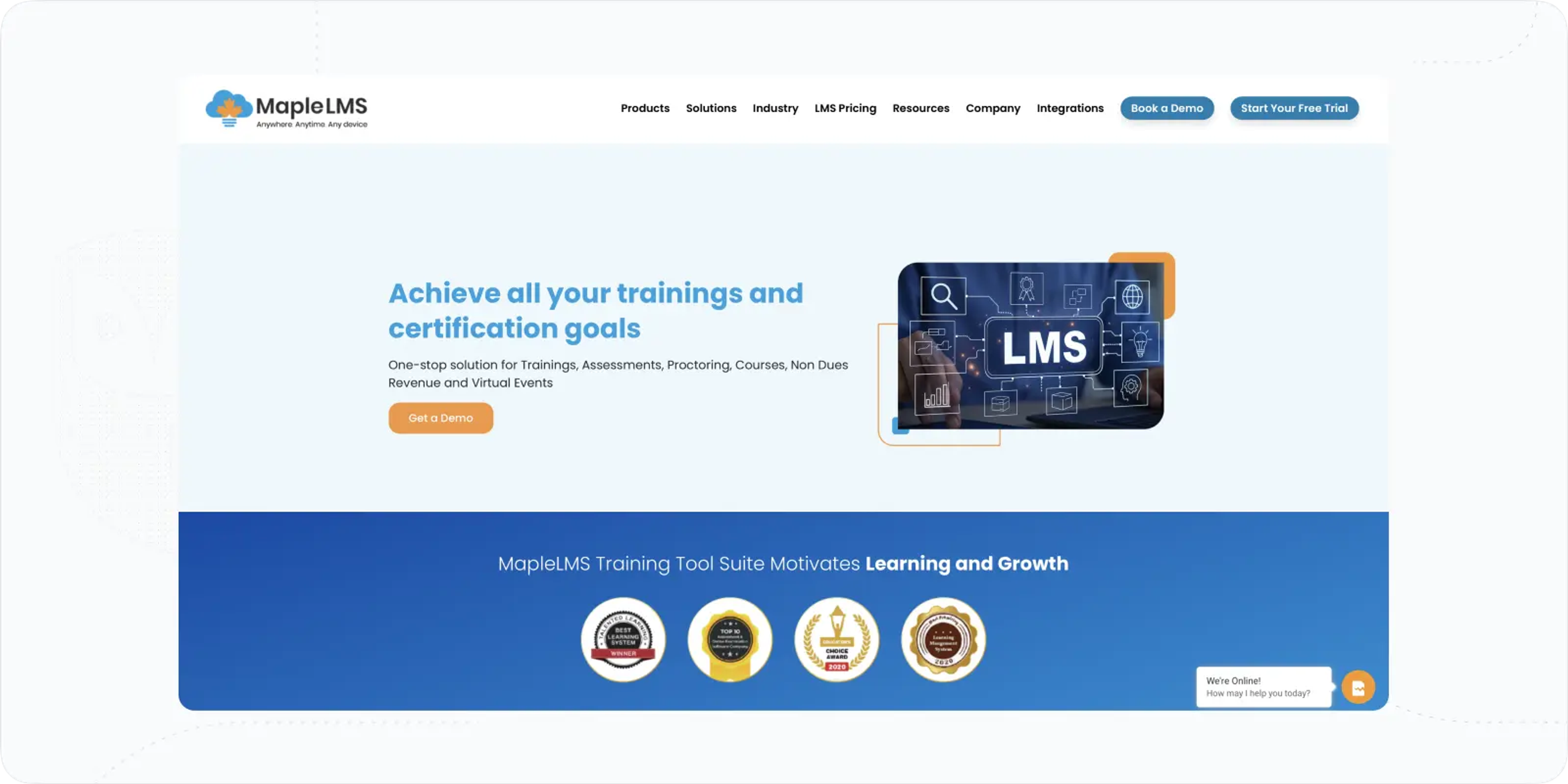 MapleLMS — LMS For Sales Training
