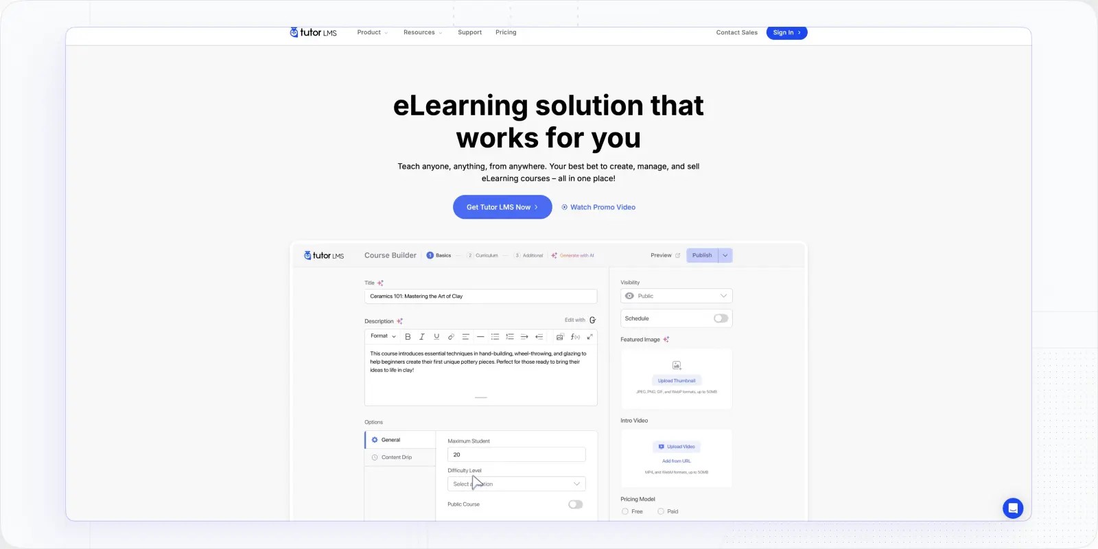 Tutor LMS — Affordable LMS