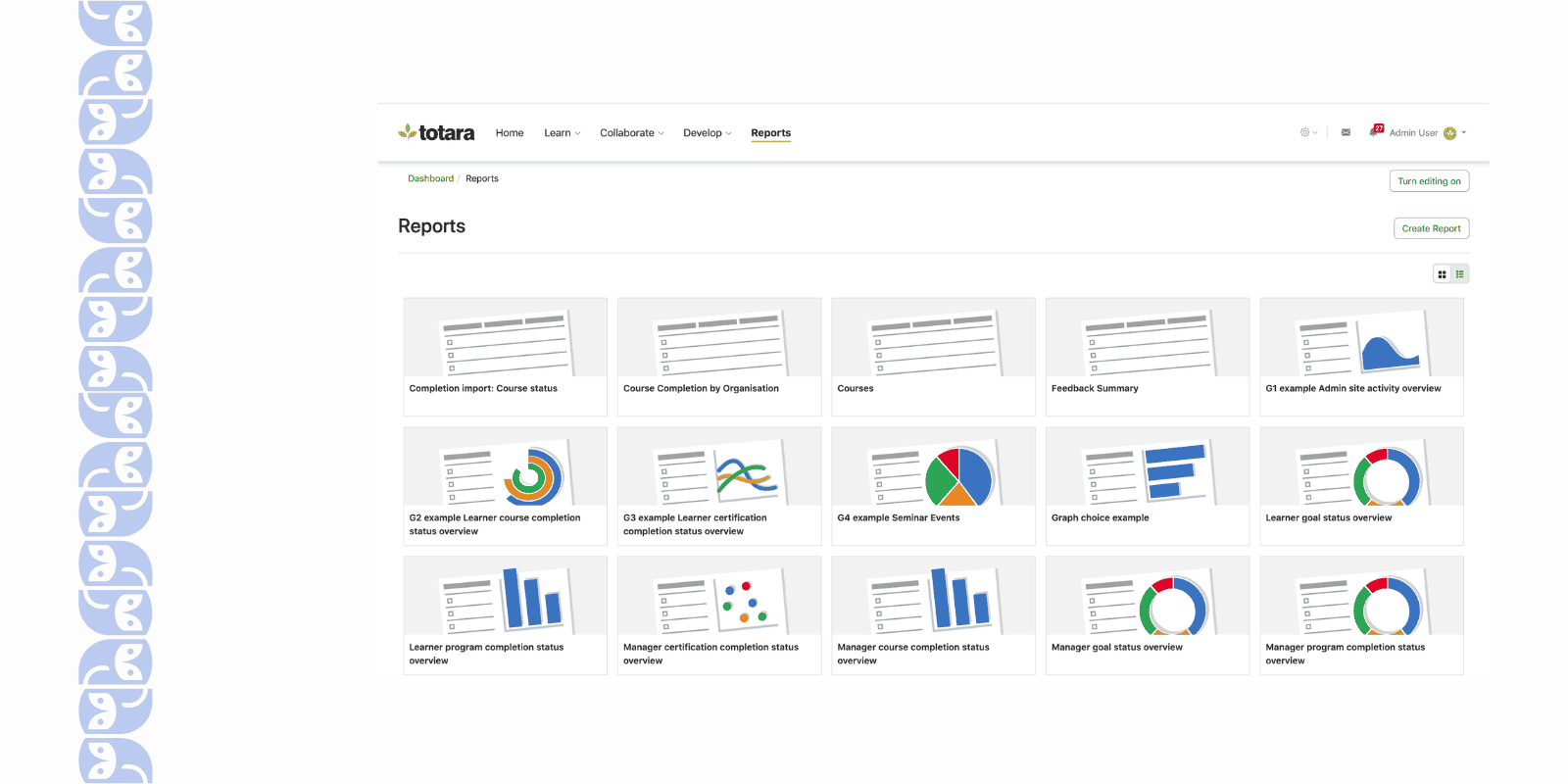 Totara Reports