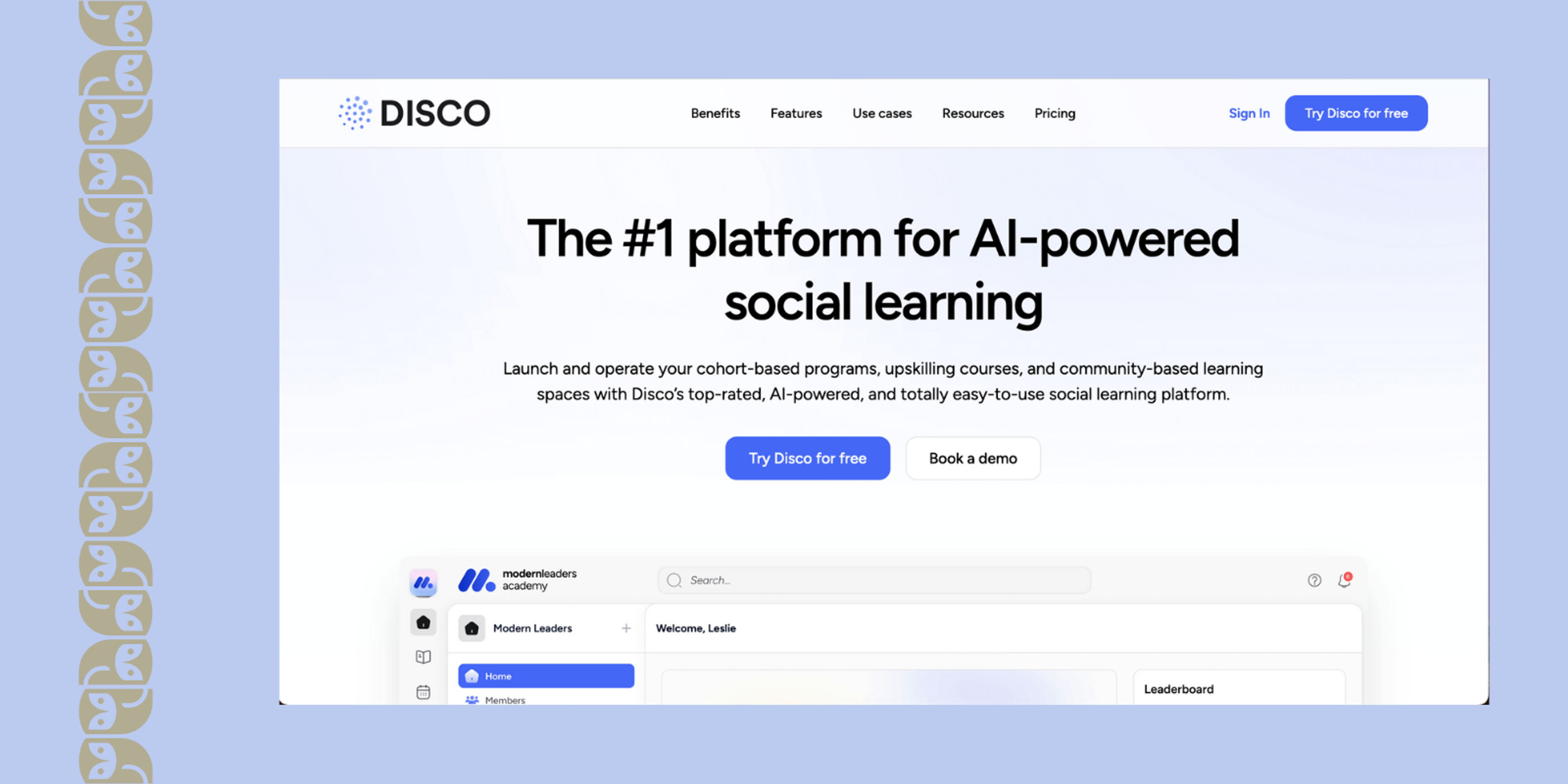 Disco - Best LMS for building community