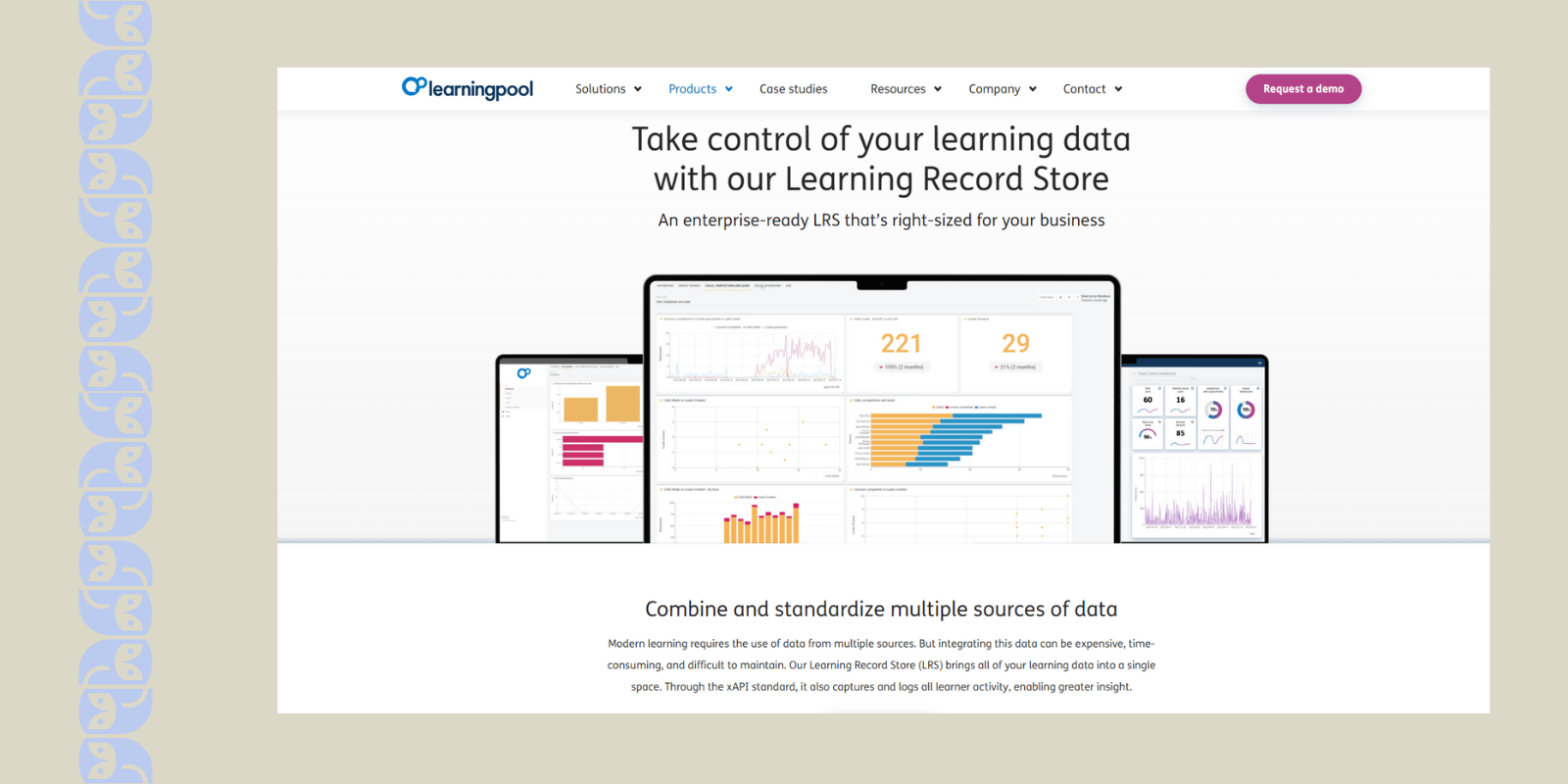 Learning Pool: Training Software with a Standalone Learning Record Store